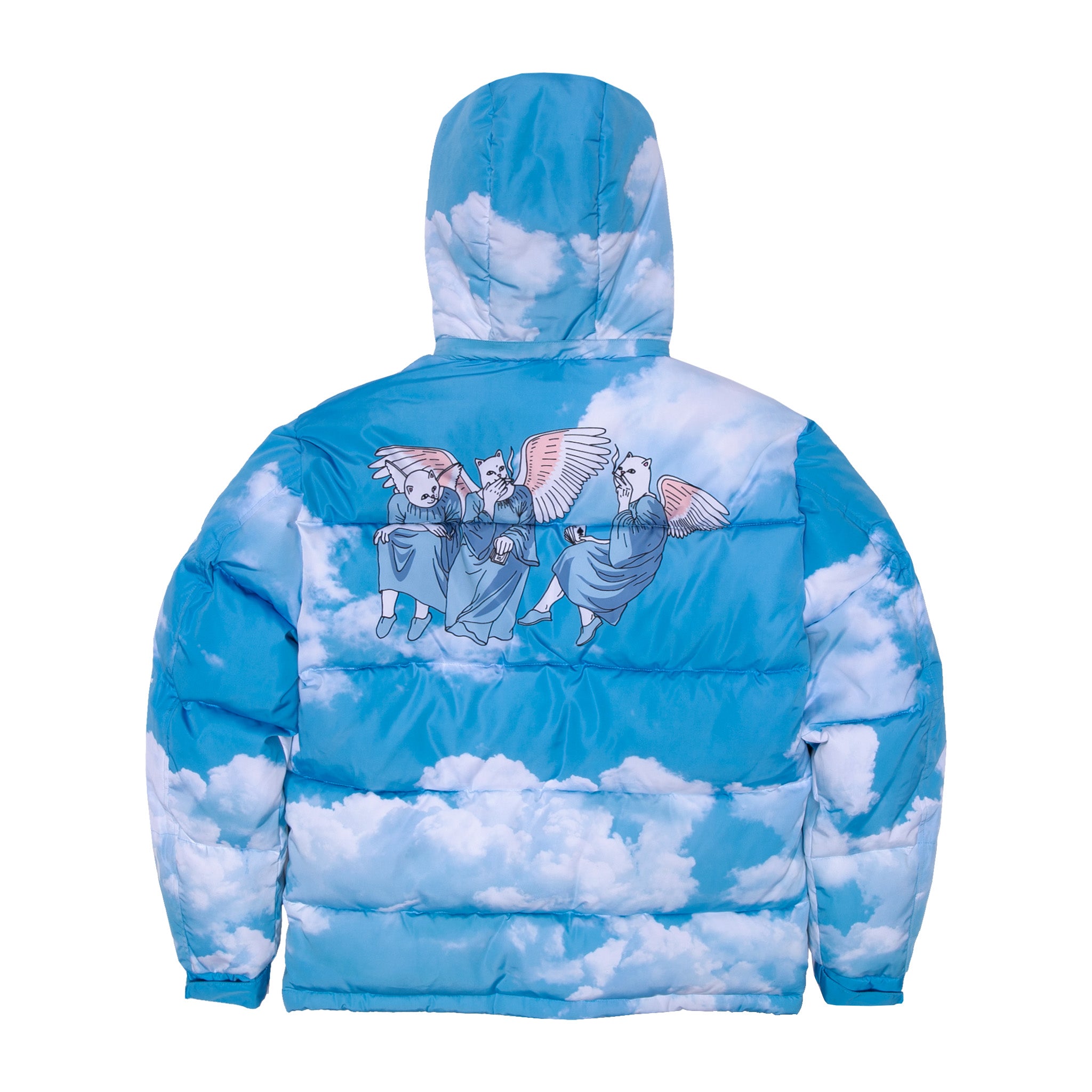  Heaven And Hell Puffer Jacket (Blue)、mySite、merchandisen