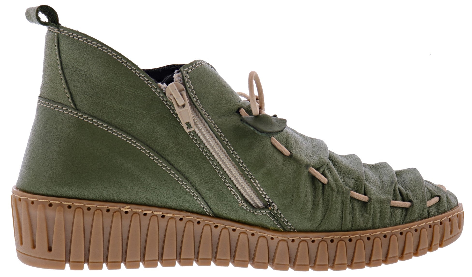 Spring Step Women's Leather Booties Nespea、mySite、dreamappss