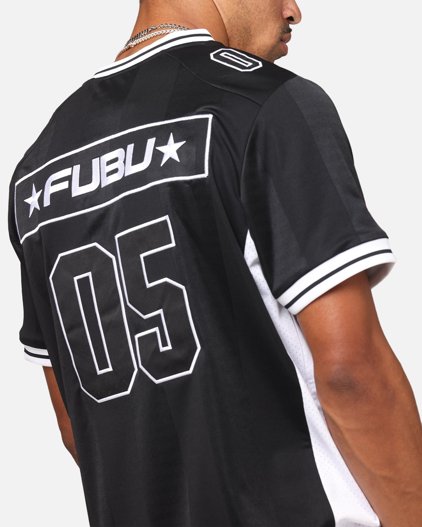 Fubu Corporate Football Jersey Black/White/Red、mySite、zt4zffjzw