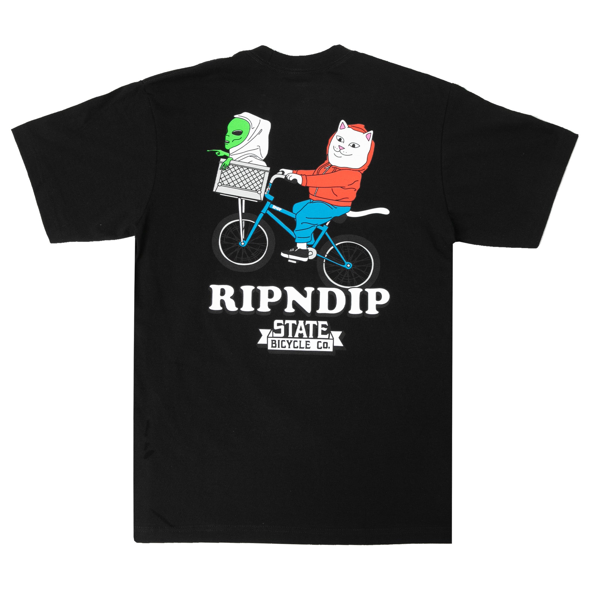  State Bicycle Co. x Ripndip Tee (Black)、mySite、merchandisen