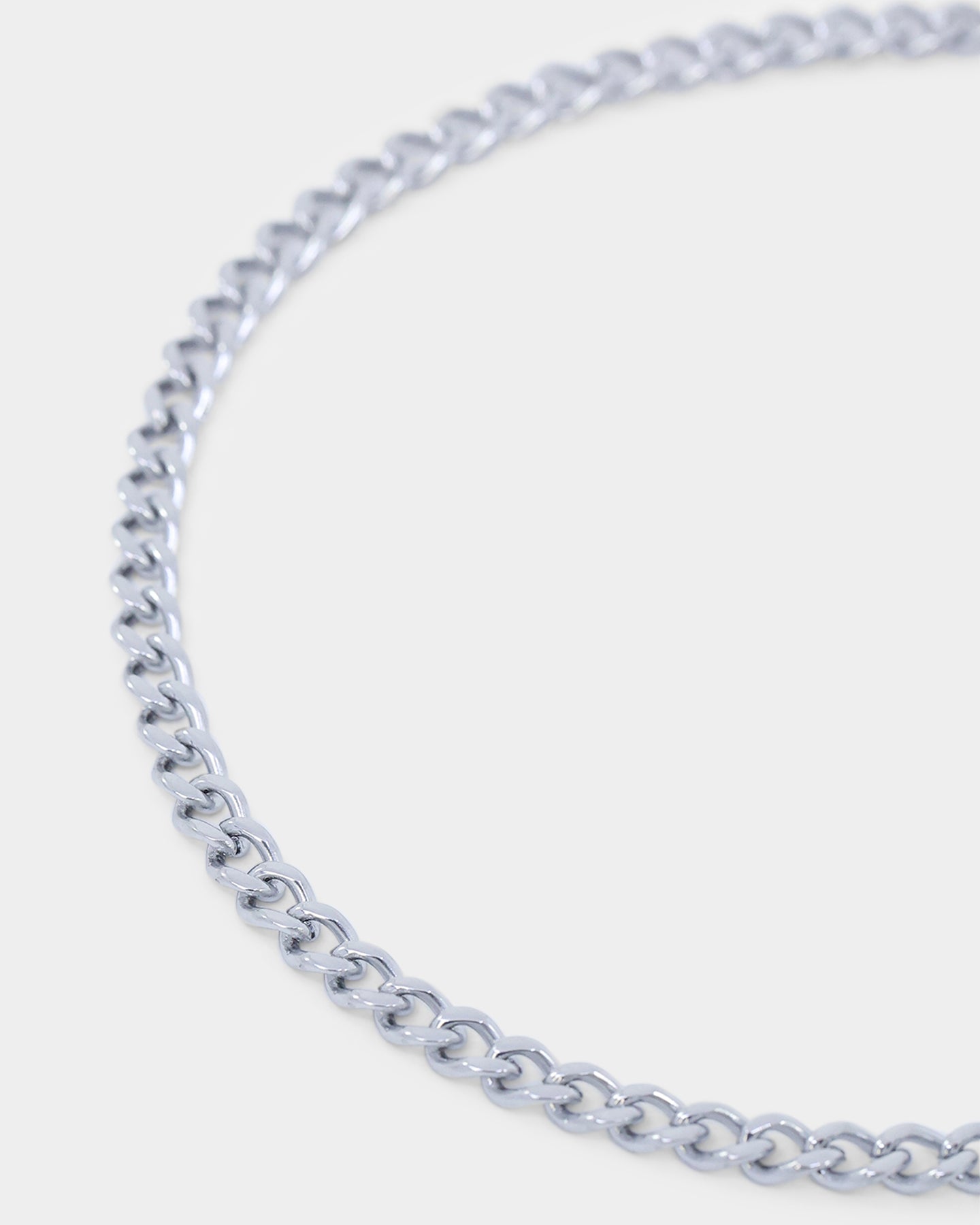 Saint Morta 3mm Cuban Bracelet White Gold、mySite、zt4zffjzw