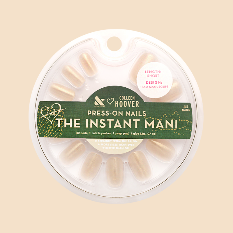 Team Manuscript - Press-On | Short | Squoval、mySite、solidvoid