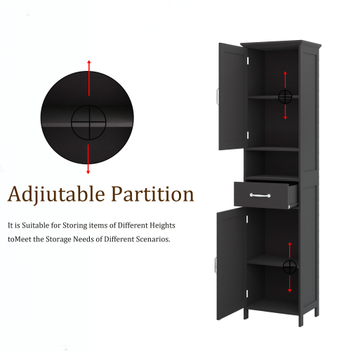 Double Door Narrow Height Slim Floor Standing Cabinet、、casual