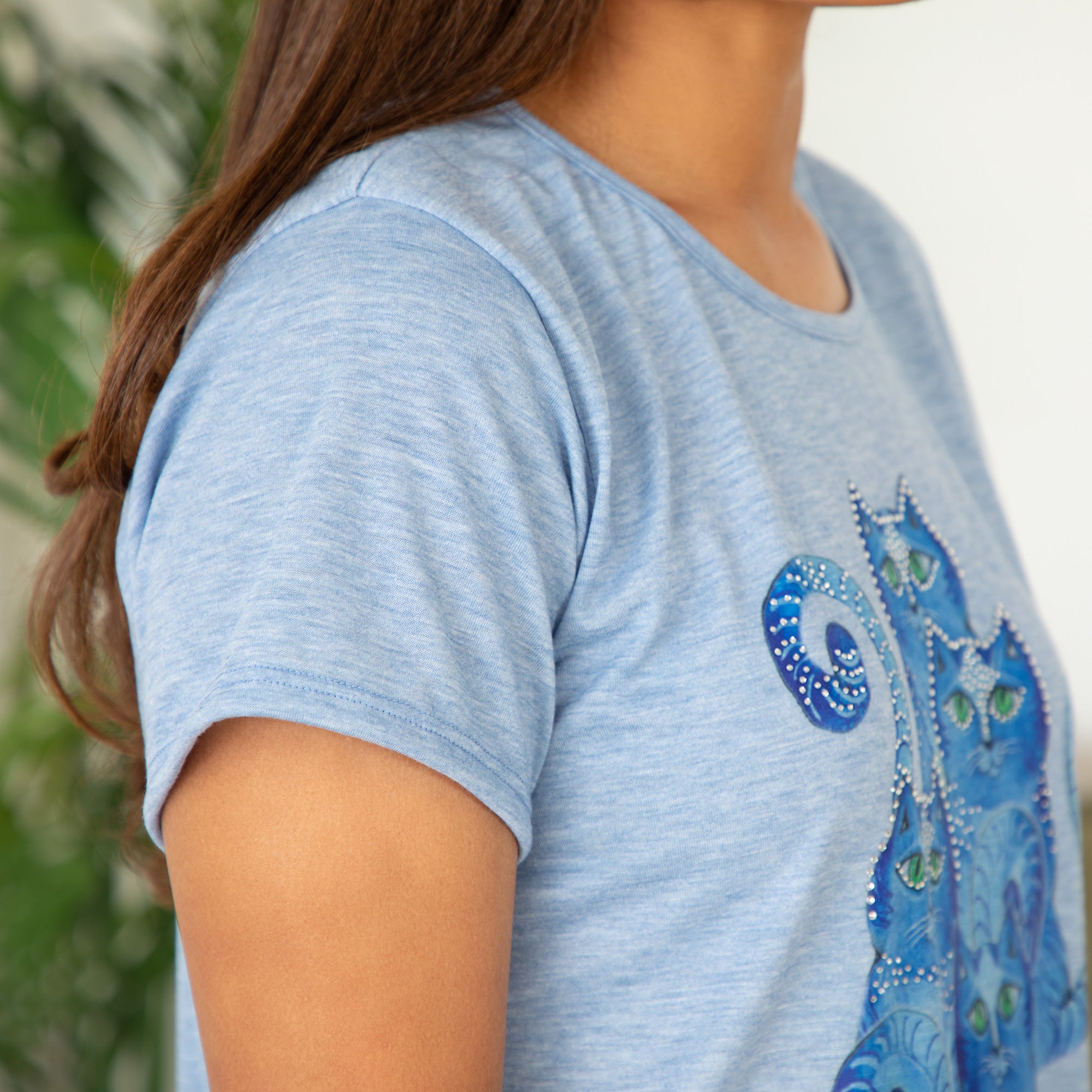 Rhinestones & Cats Tee、mySite、camillekostekn