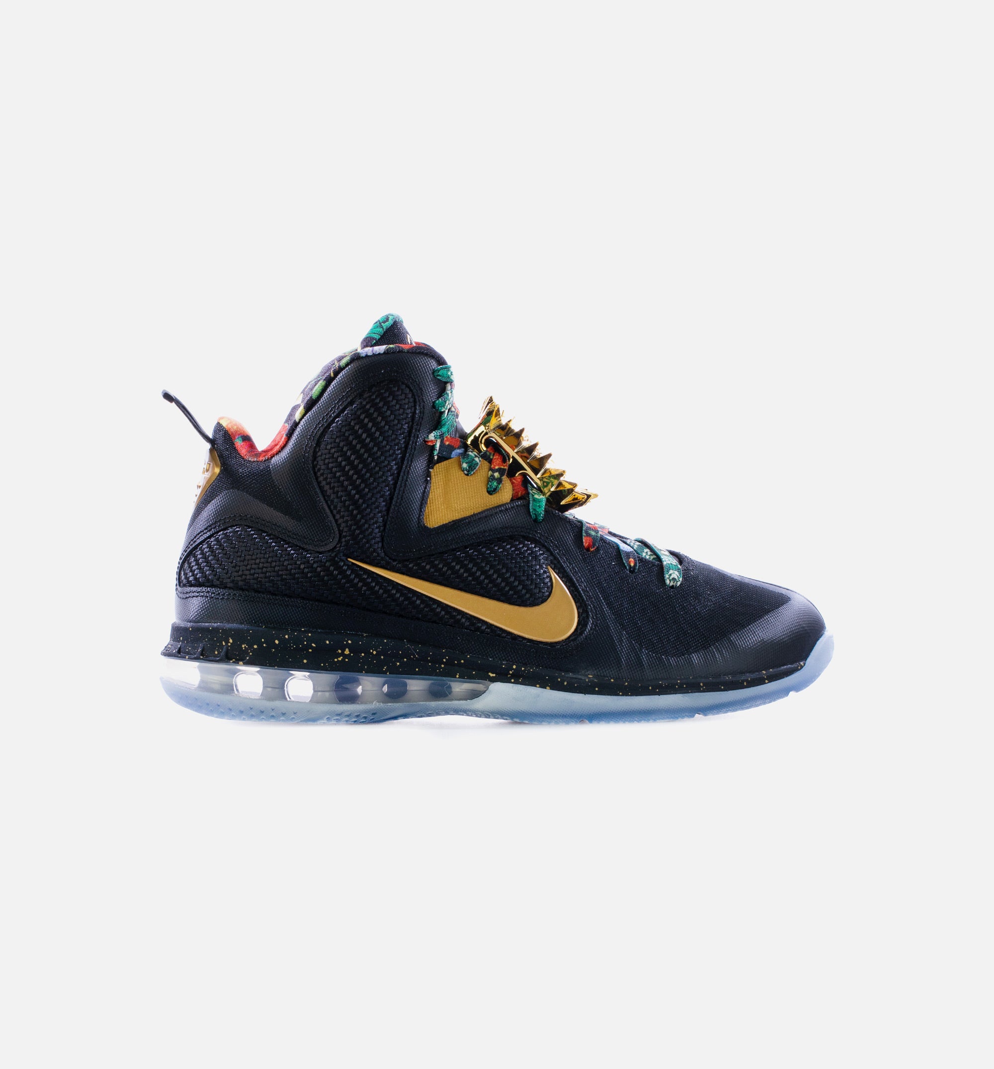 LeBron 9 Watch The Throne Mens Basketball Shoe - Black/Metallic Gold、mySite、dreamappss