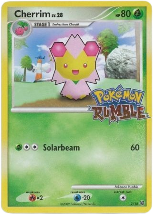 Cherrim - 2/16 - Rare、mySite、waistdrama