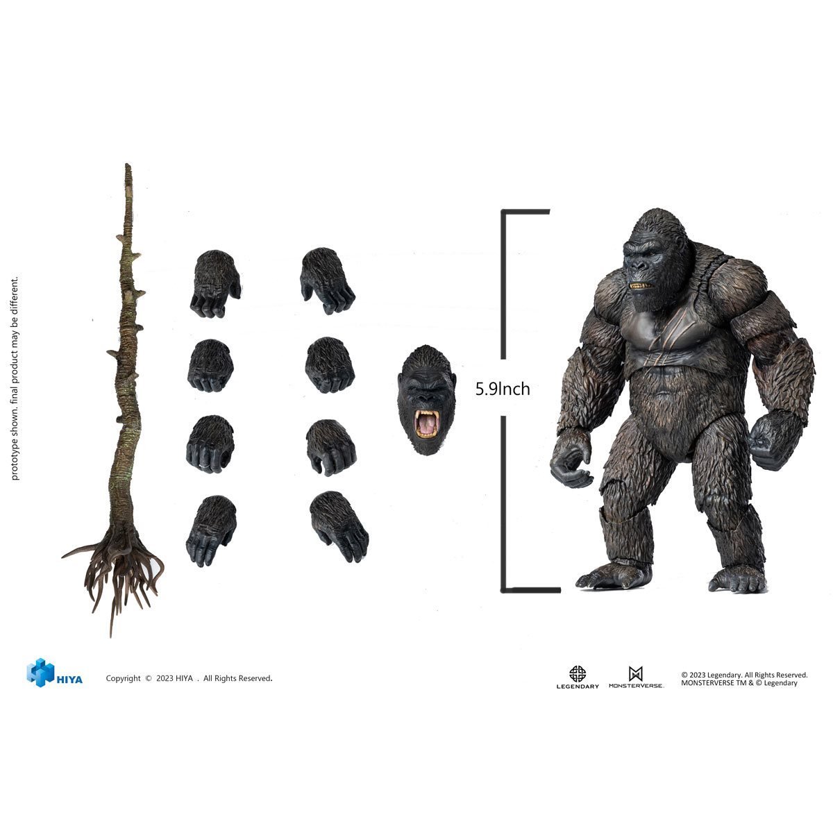 Hiya Toys Exquisite Basic Series Kong: Skull Island King Kong (PX Previews Exclusive)、mySite、hgirdovlk