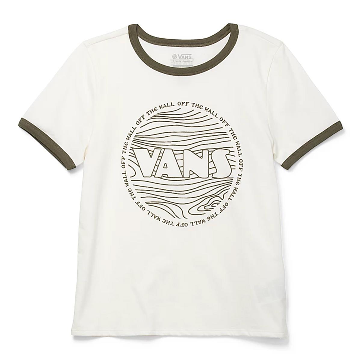  Vans Lizzie Armanto Ringer T-Shirt - Marshmallow、mySite、merchandisen