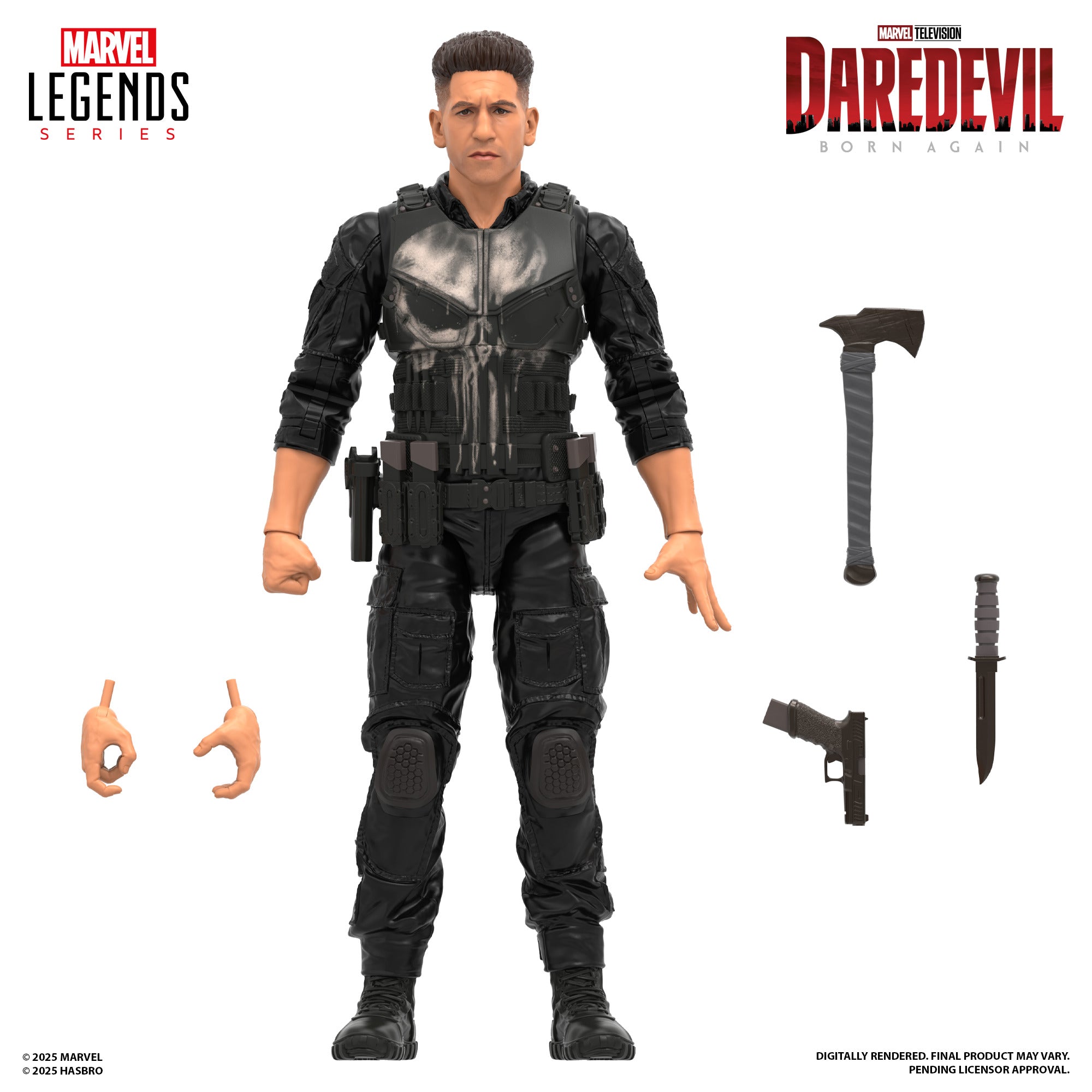 Marvel Legends Series Daredevil: Born Again Punisher、mySite、hgirdovlk