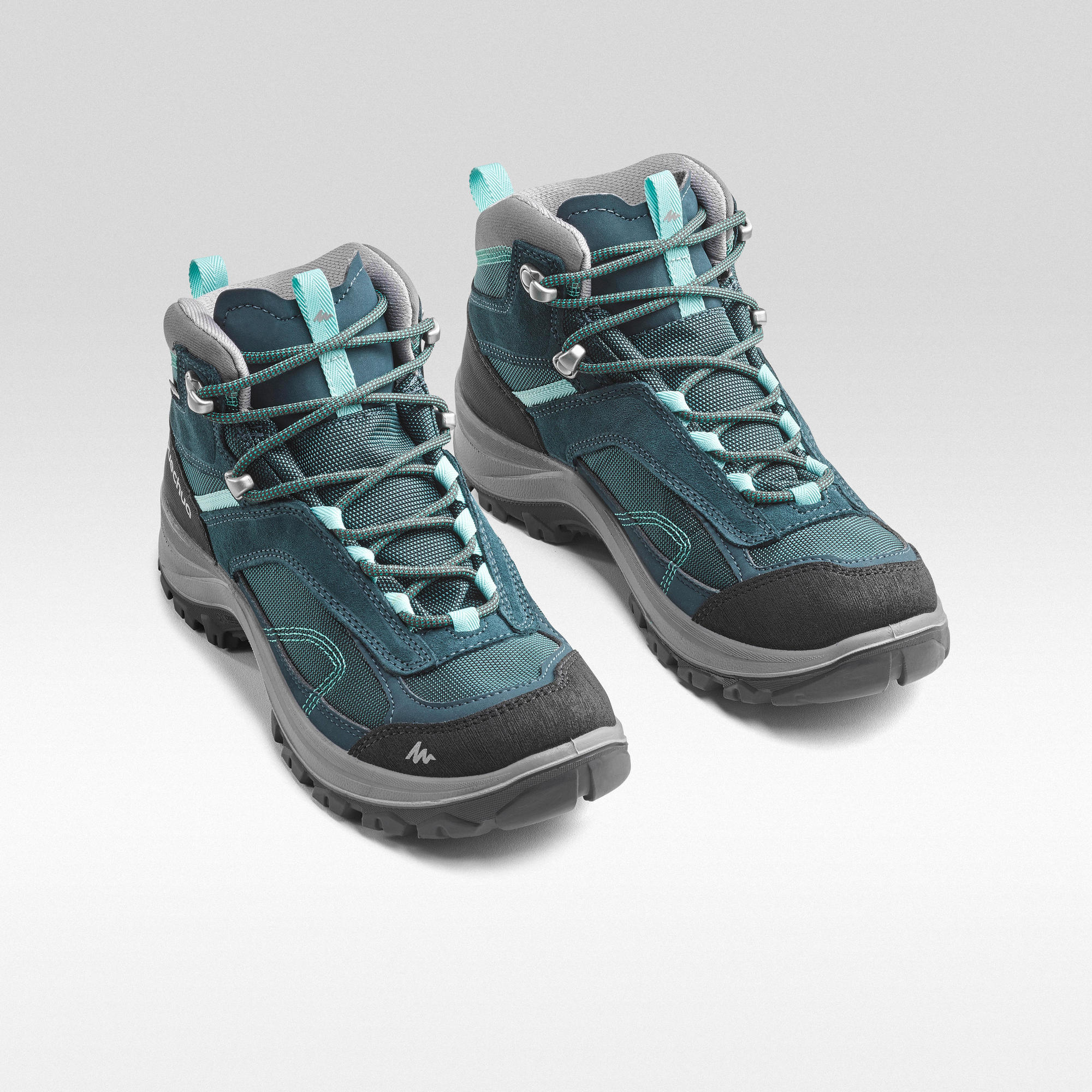 Quechua Women's MH100 Waterproof Mid Hiking Shoes、mySite、neckold