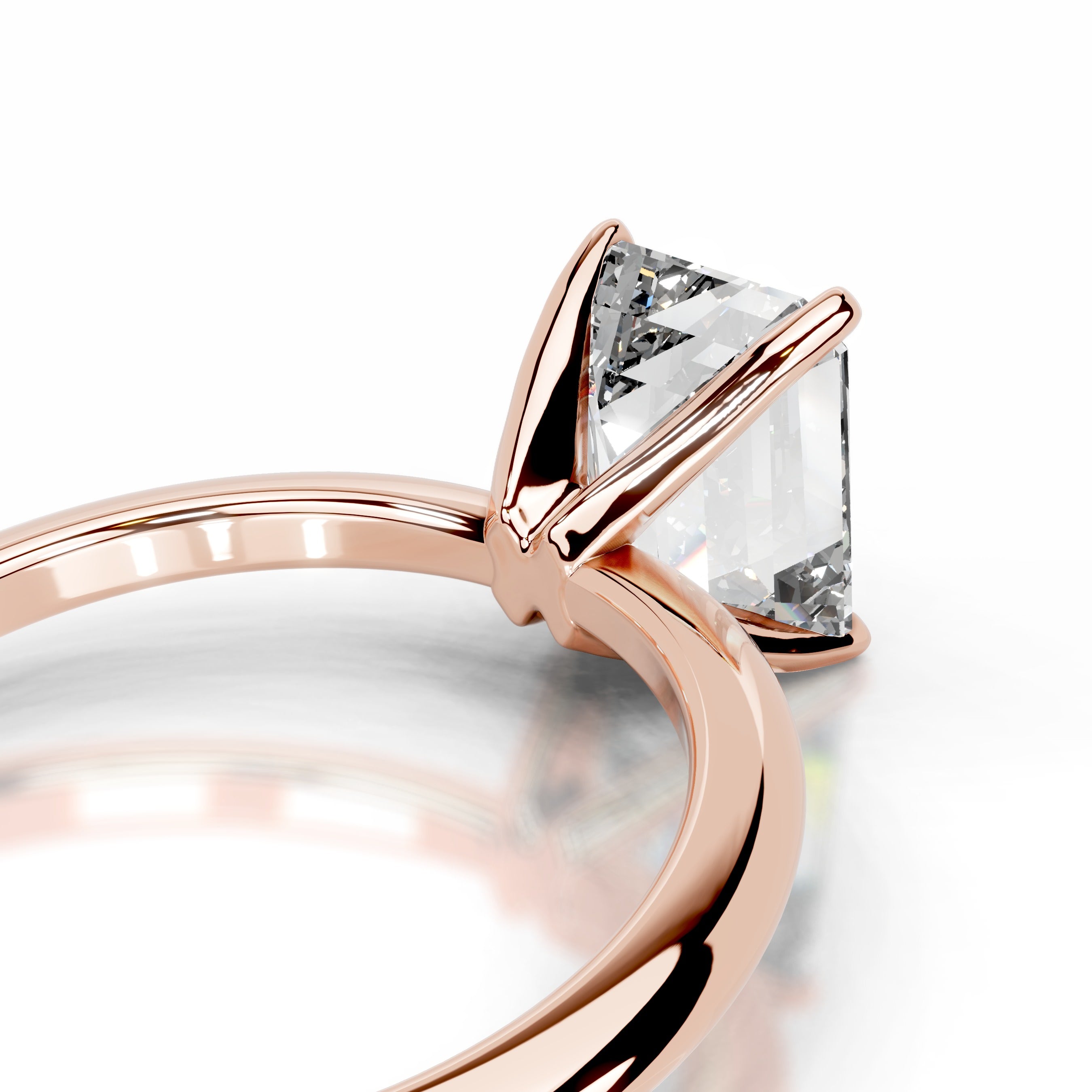 Philomena Diamond Engagement Ring - 14K Rose Gold、mySite、hinf8tx79