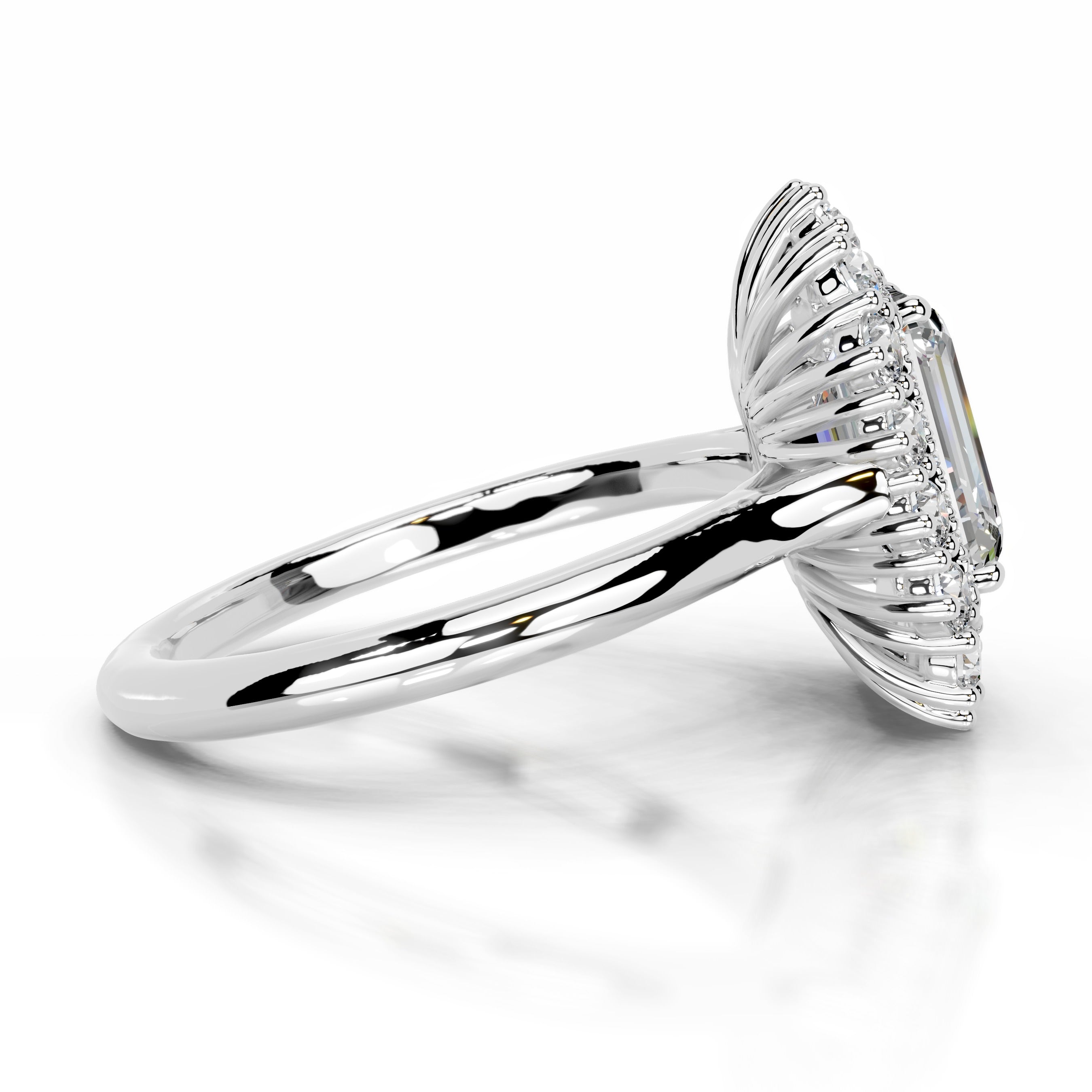 Myaree Moissanite & Diamond Ring - Platinum、mySite、hinf8tx79