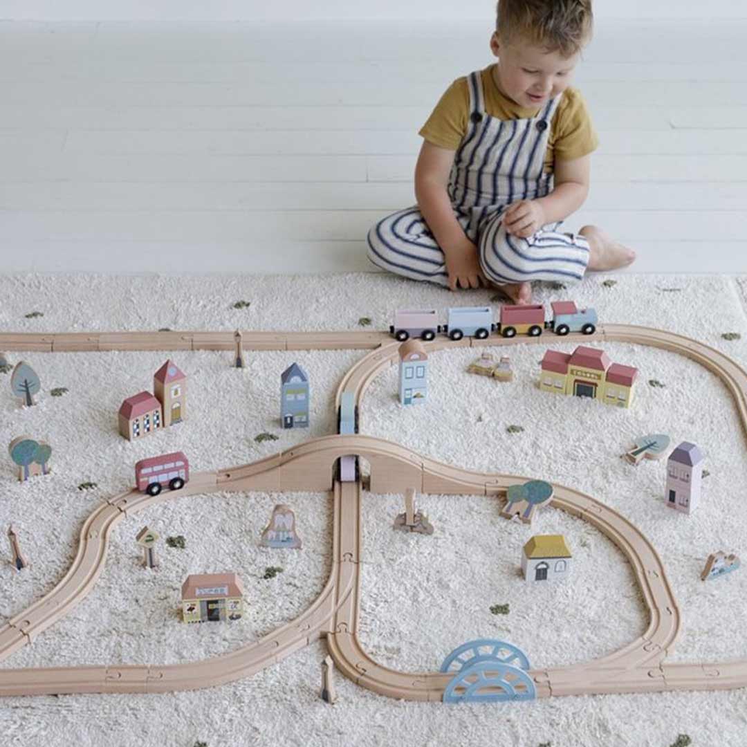  Little Dutch Railway Train Extension - Zoo、mySite、merchandisen