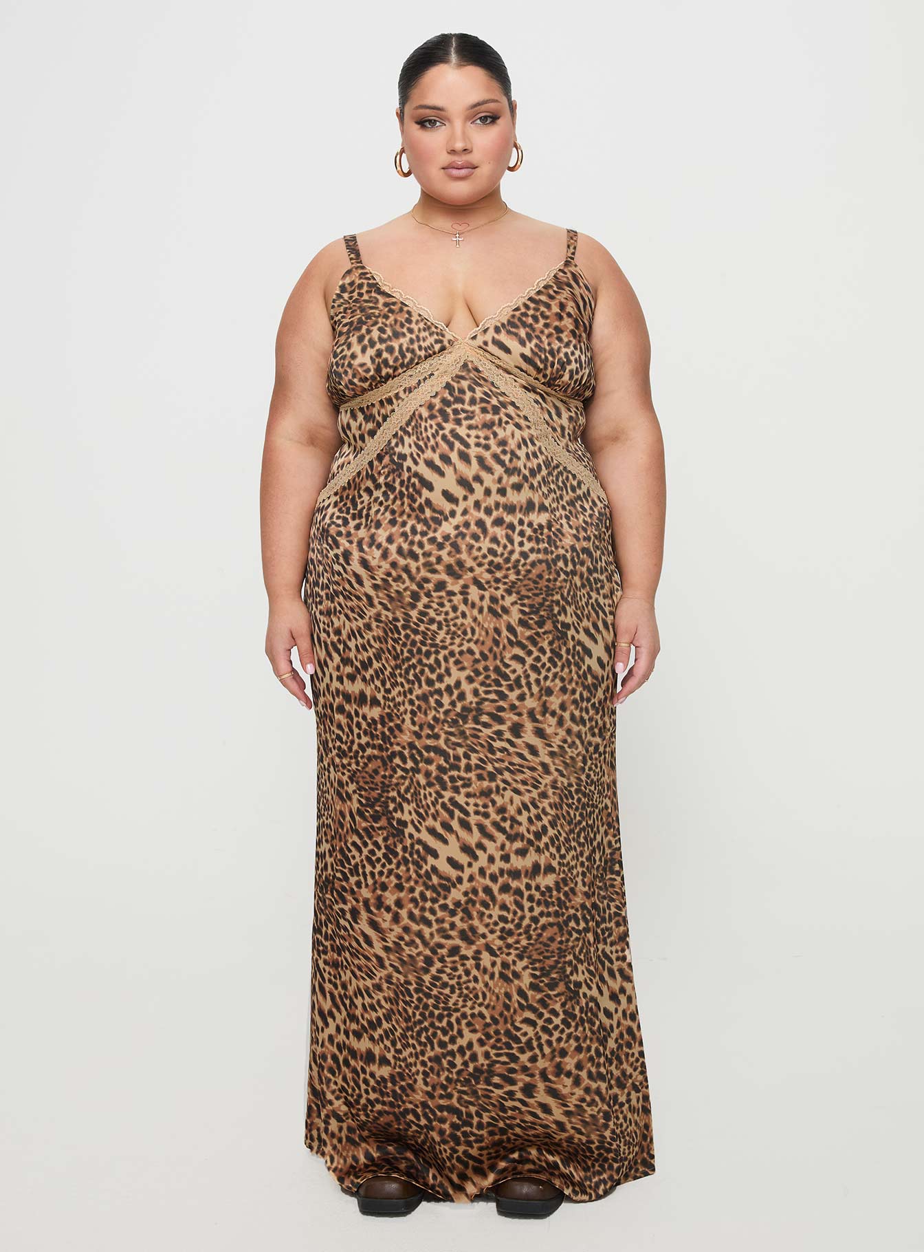 Sanctuary Maxi Dress Leopard Curve、mySite、solidvoid