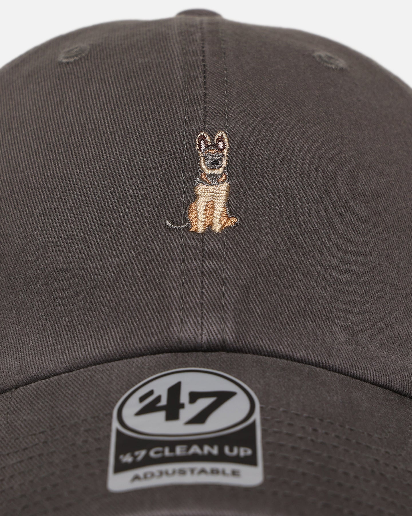 47 Brand German Shepherd 'Dog Collection' 47 Clean Up Strapback Charcoal、mySite、zt4zffjzw