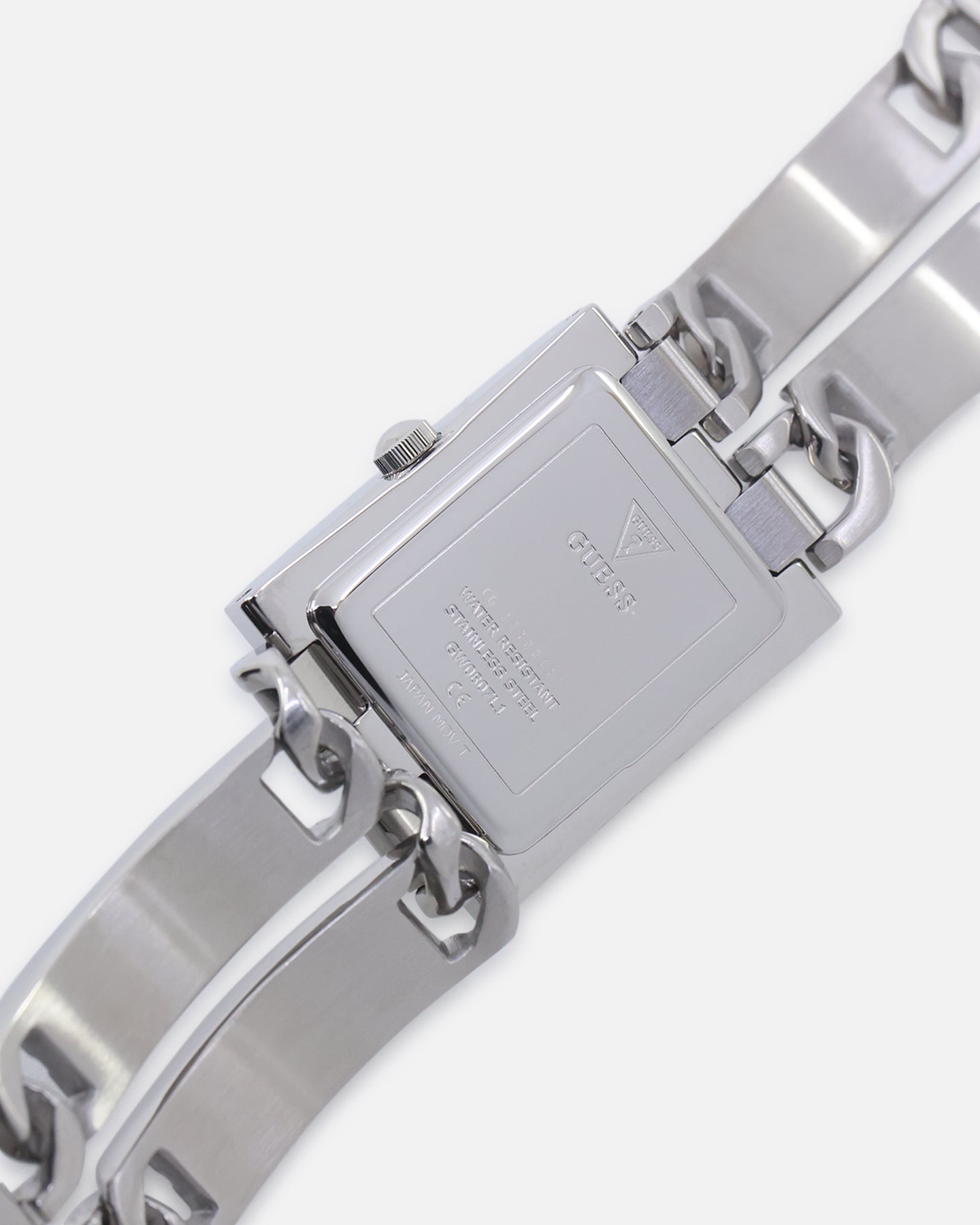 Guess Mainline Women's Mod ID Watch Silver、mySite、zt4zffjzw