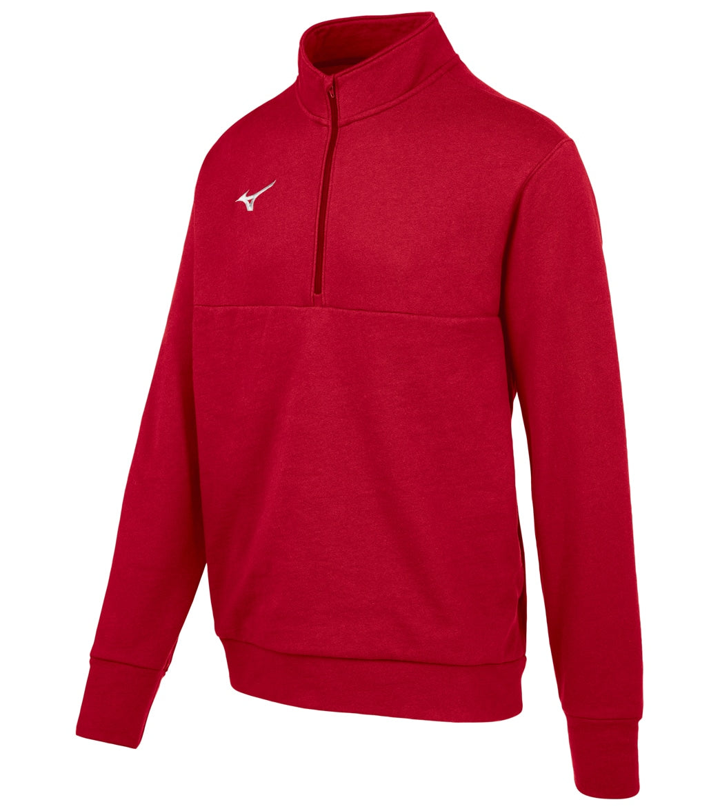 Mizuno Unisex MZ1 1/4 Zip Fleece Pullover、mySite、noshort