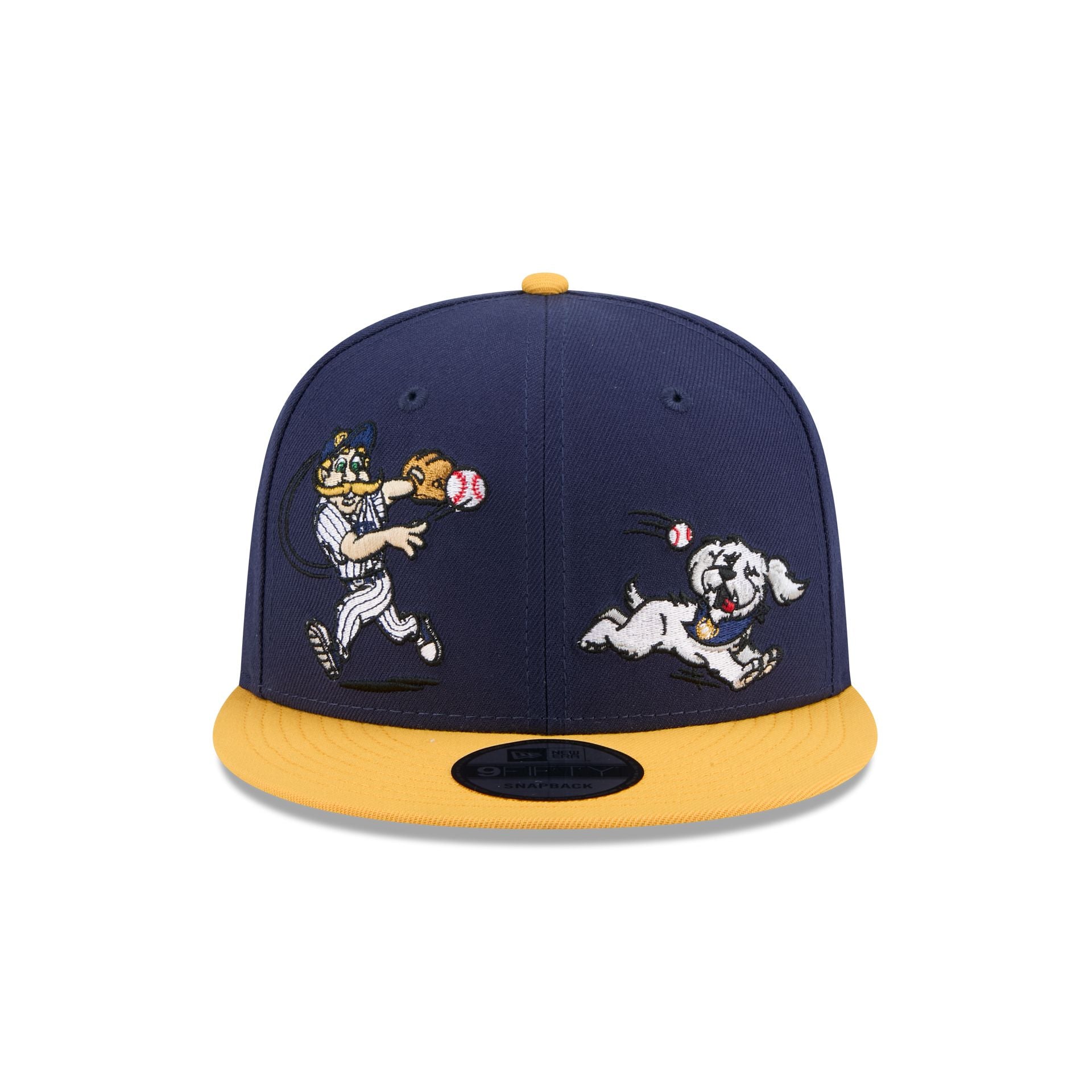 Milwaukee Brewers Generation Mascots 9FIFTY Snapback Hat、mySite、vikingsvslions