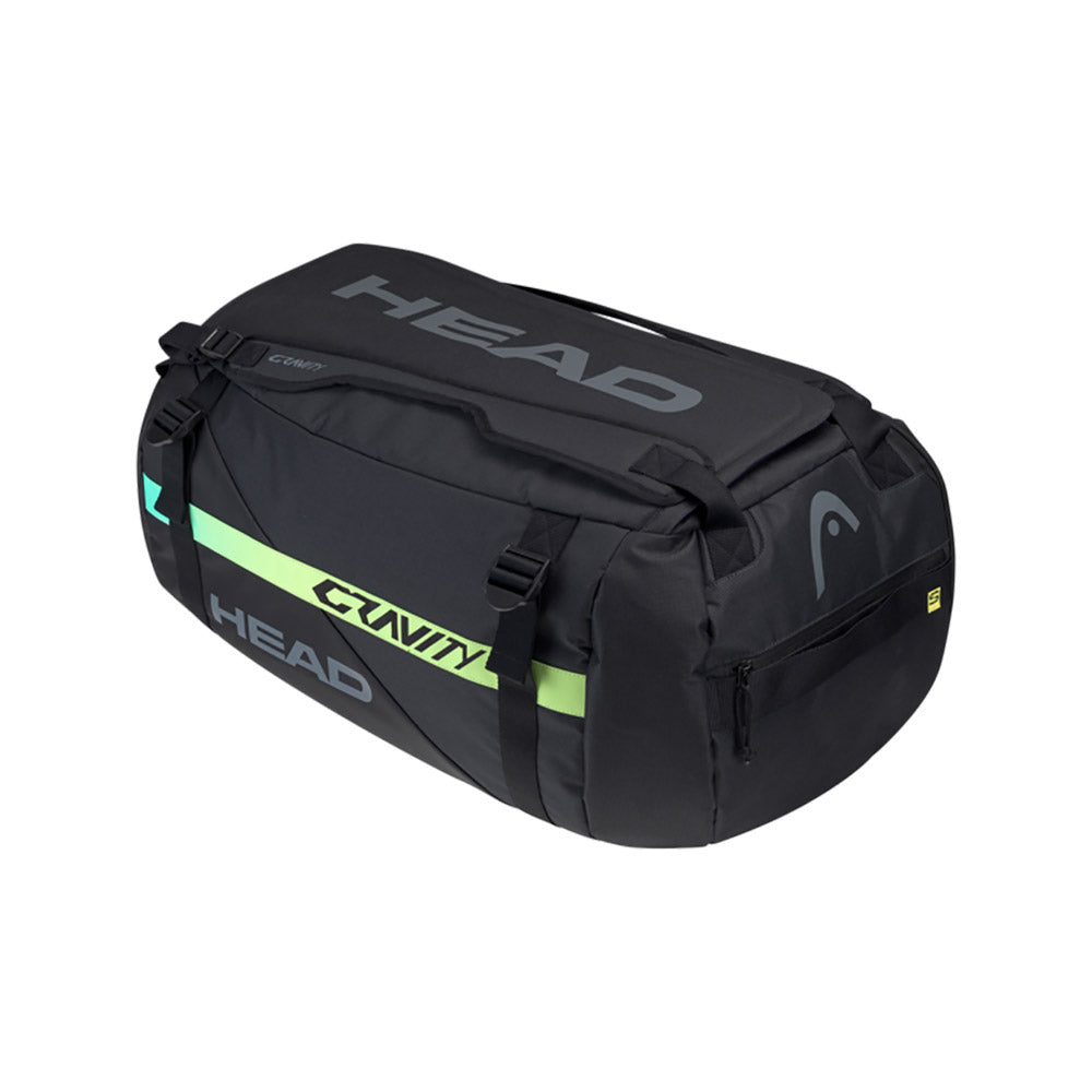 Head r-PET Gravity Duffel 12 Pack Racquet Bag (Black)