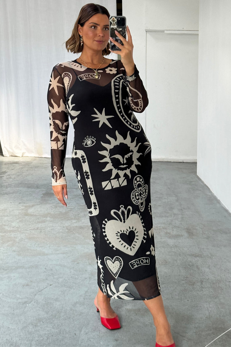 Midnight Romance Mesh Dress、mySite、solidvoid