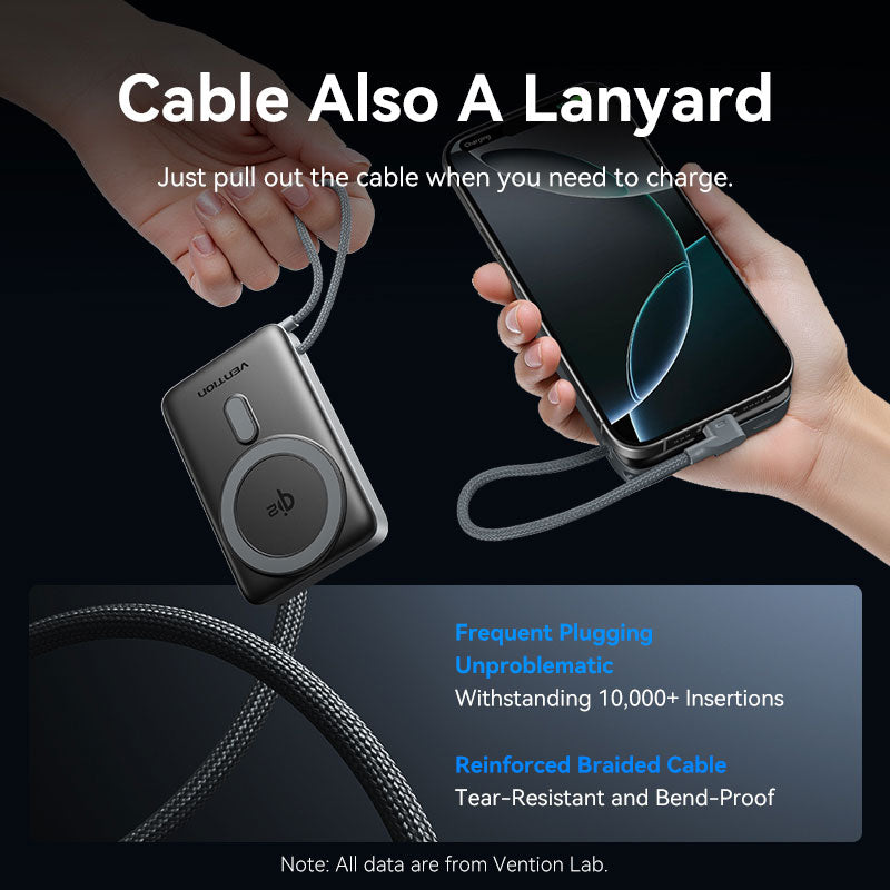 Vention 10000mAh Power Bank 35W、mySite、fannypackpong