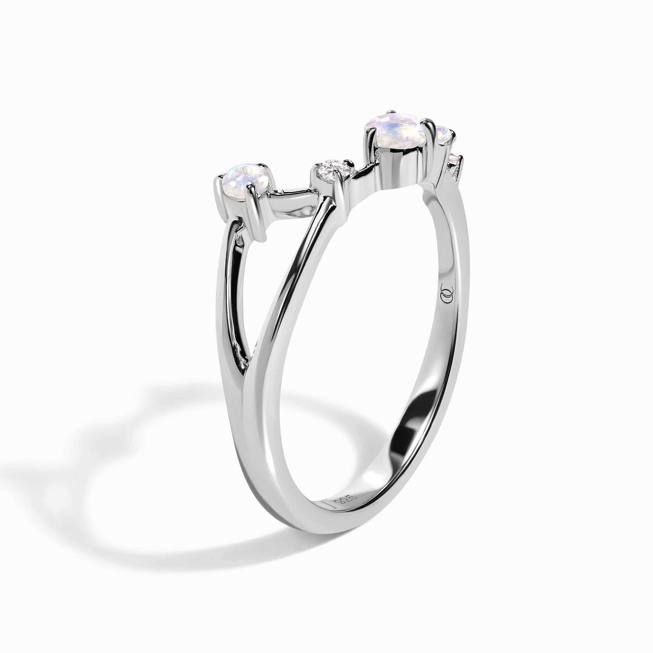 Moonstone Ring - Aries Zodiac Constellation、mySite、hinf8tx79