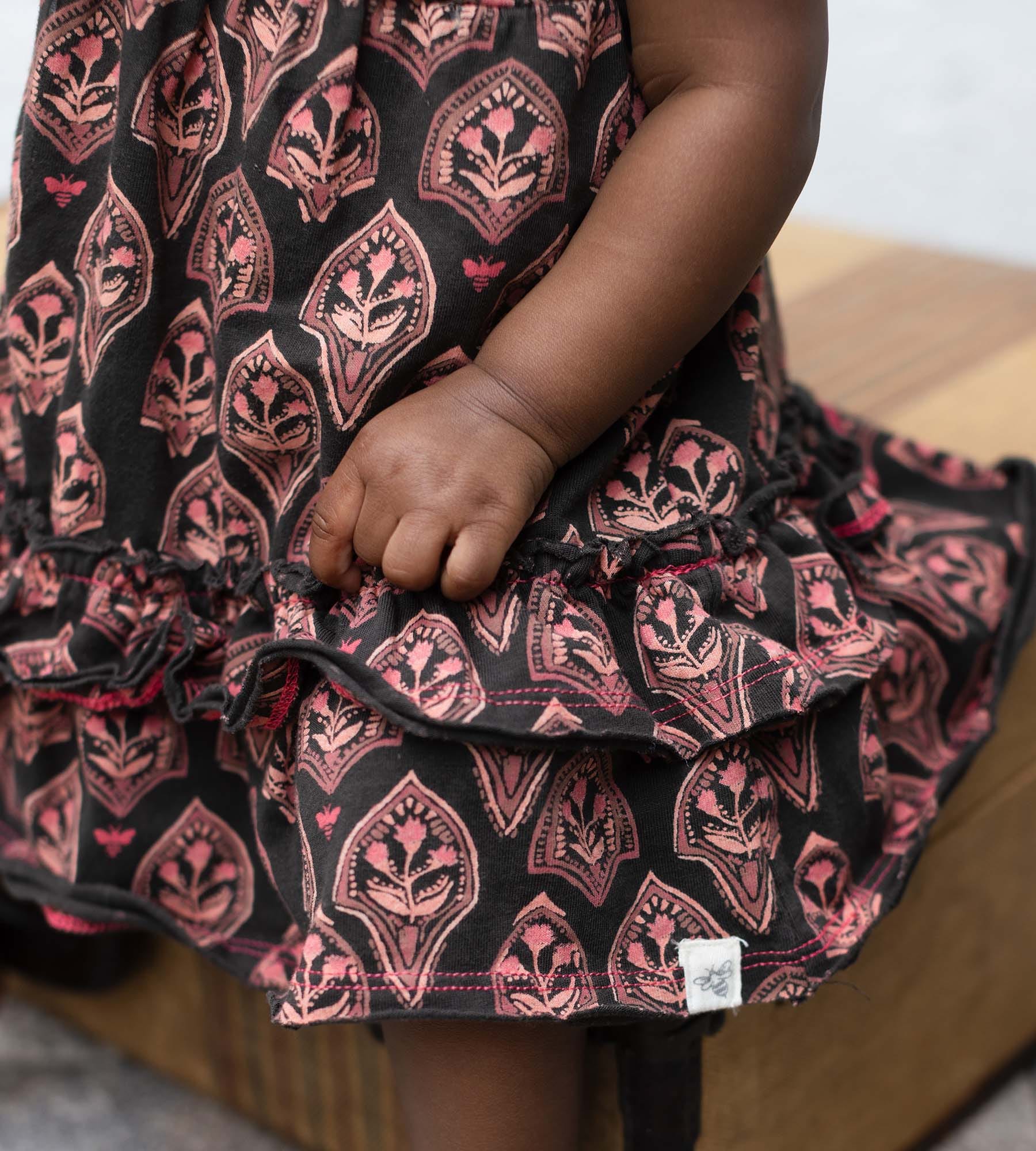  Floral Arches Organic Cotton Dress、mySite、layawaytickets