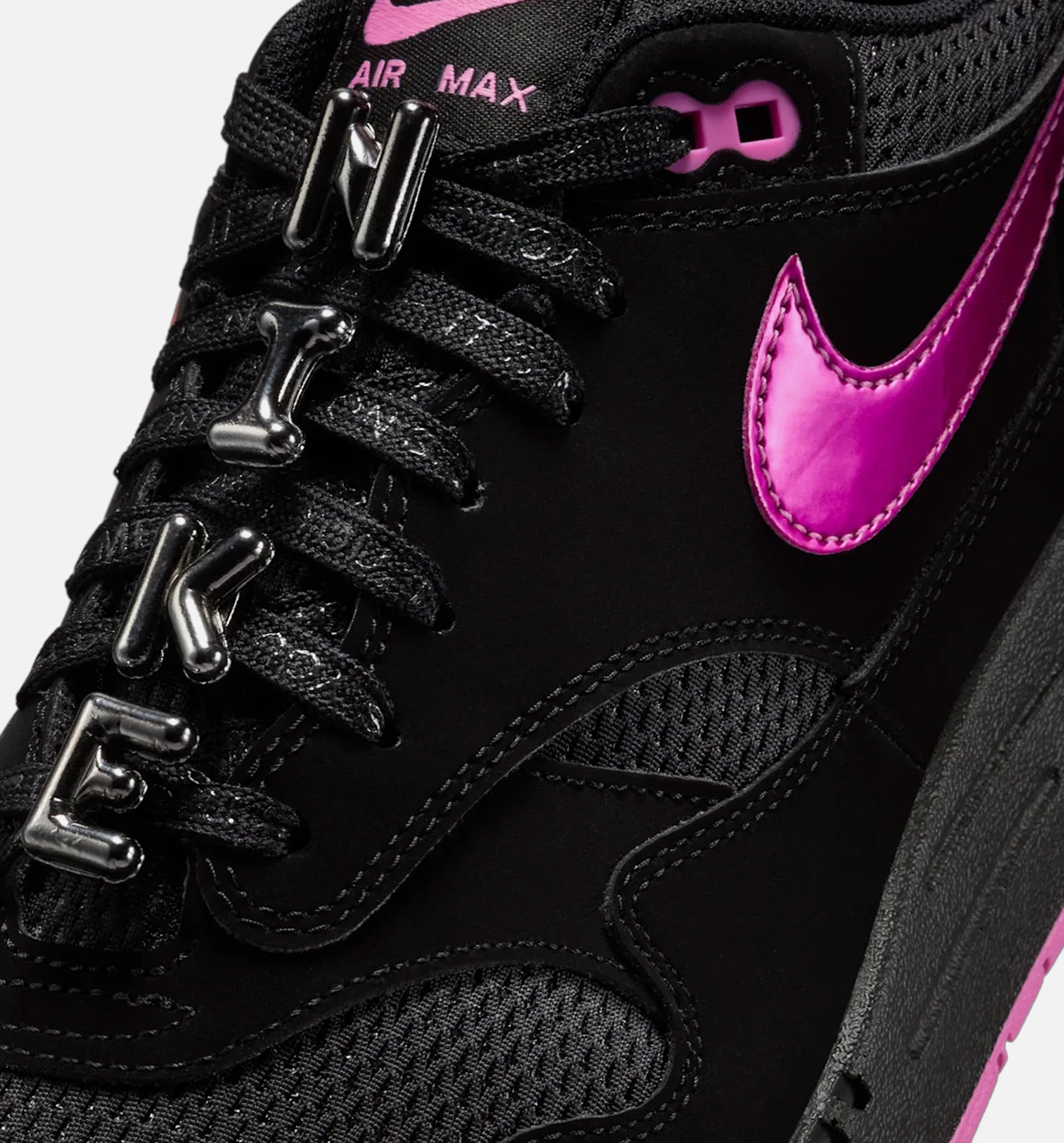 Air Max 1 Premium Mens Lifestyle Shoe - Black/Playful Pink/Red、mySite、dreamappss