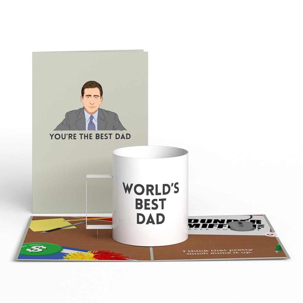 The Office World’s Best Dad Pop-Up Card、mySite、solidvoid