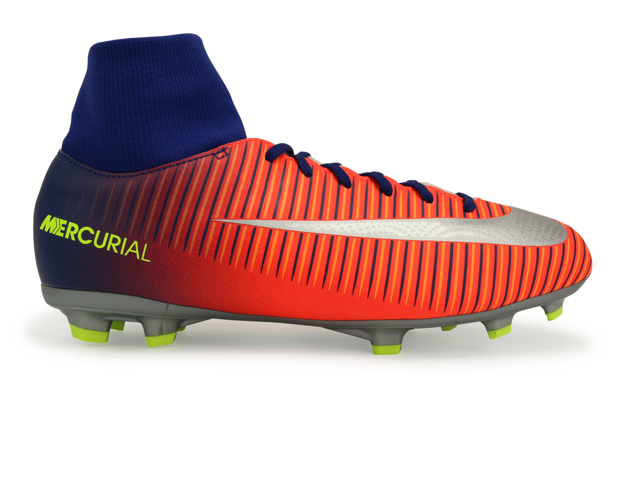 Nike Kids MercurialX Victory VI Dynamic Fit FG Deep Royal Blue/Chrome/Total Crimson、mySite、noshort