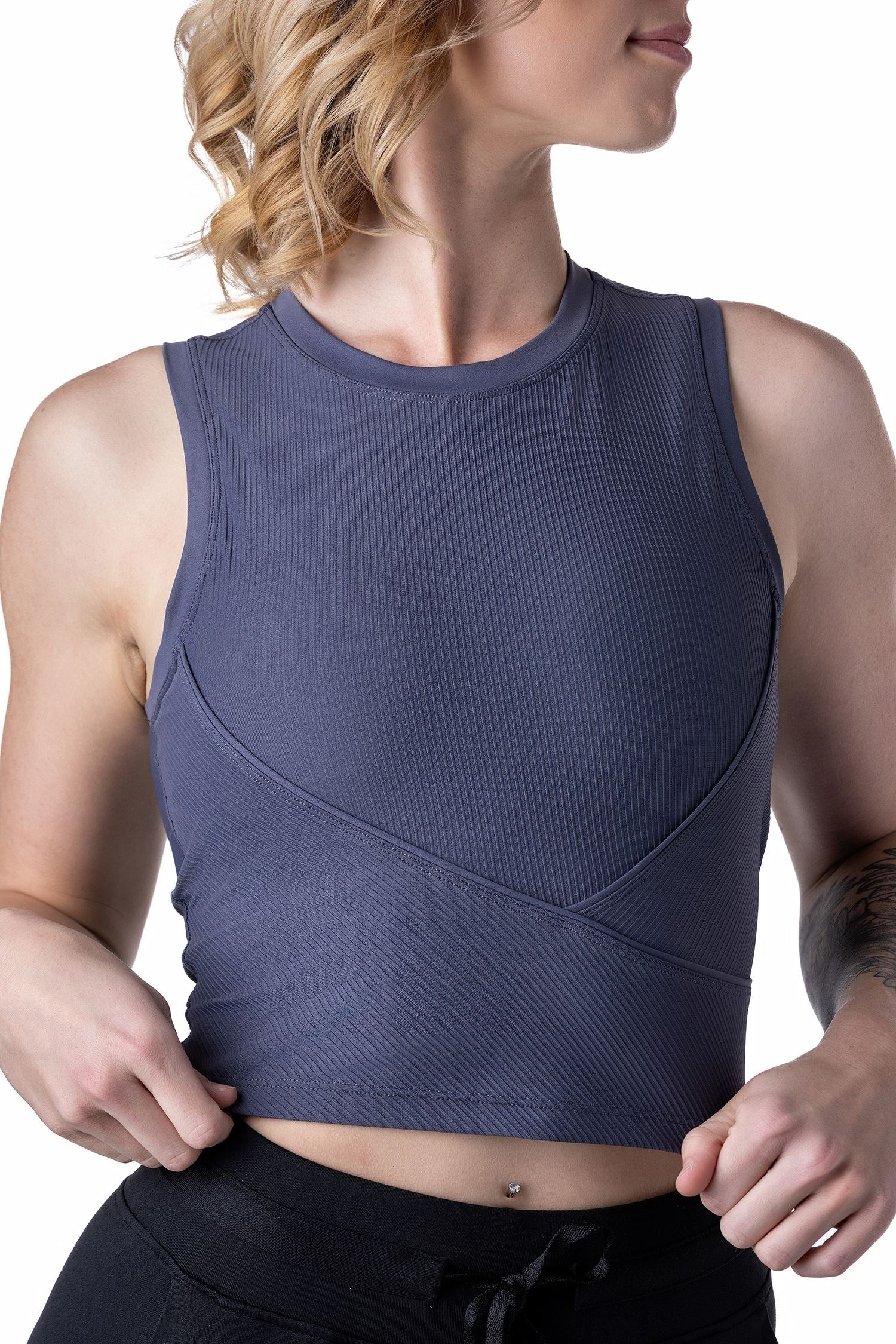 Women's Premium Ribbed Fitted Muscle Tank、mySite、gigharbornorthrealestate