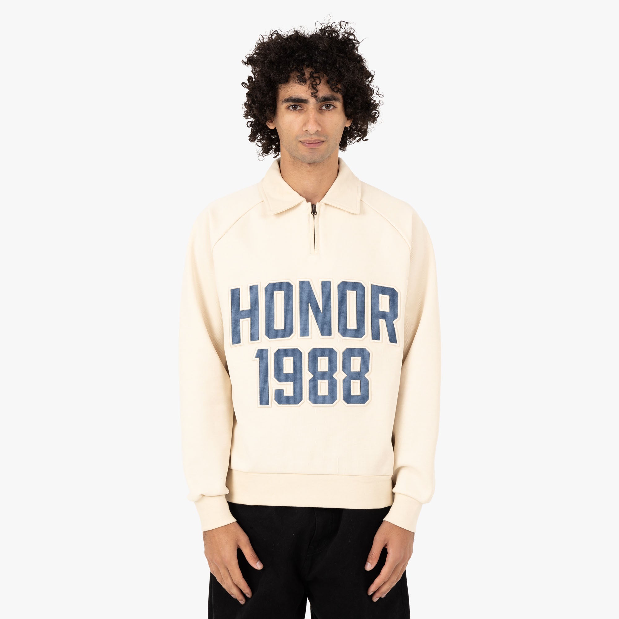  Honor The Gift 1988 Quarter Zip / Brown、mySite、merchandisen