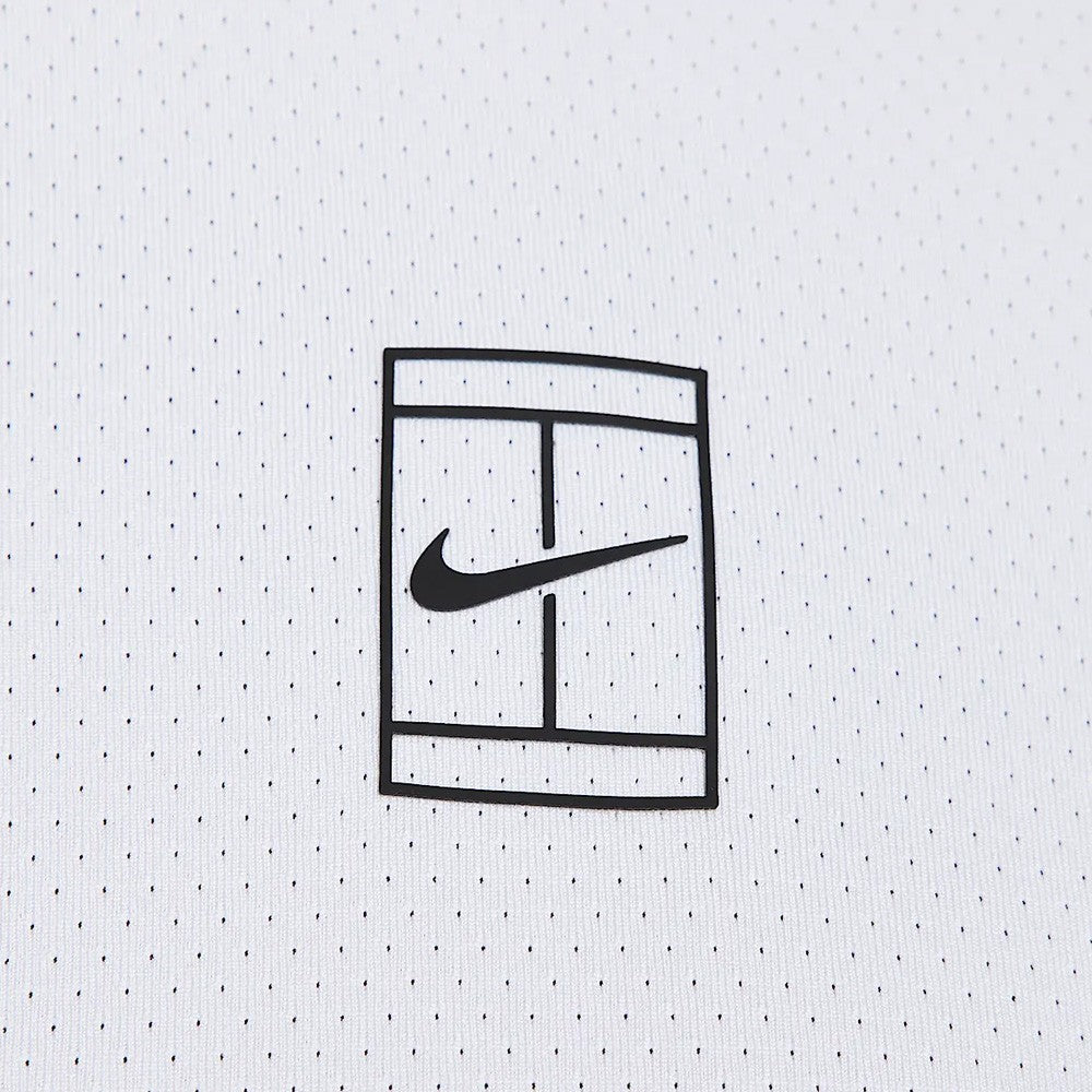 Nike Men's Advantage Court Top - White、mySite、neckold