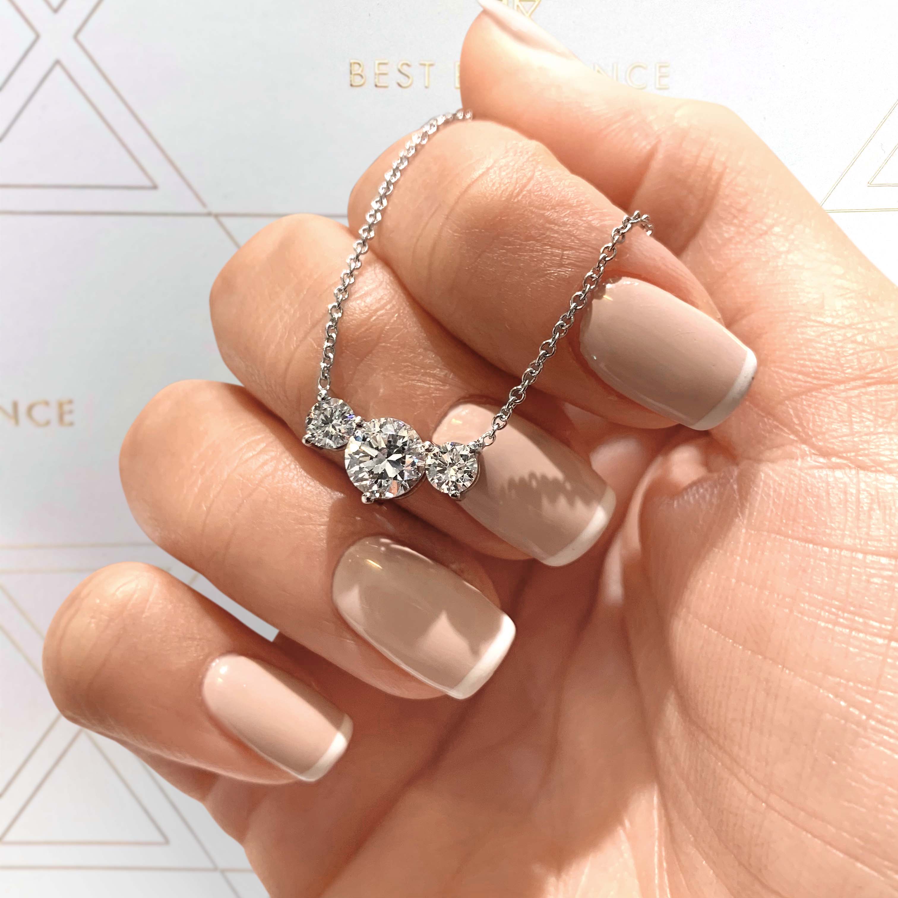 Susan Lab Grown Diamond Pendant -14K White Gold、mySite、hinf8tx79