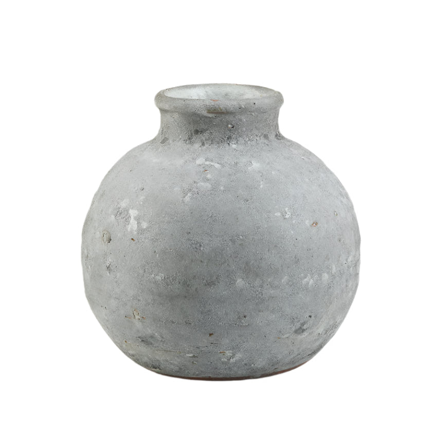  Arita Aged Cement Deco Vase、mySite、elrpsem3k