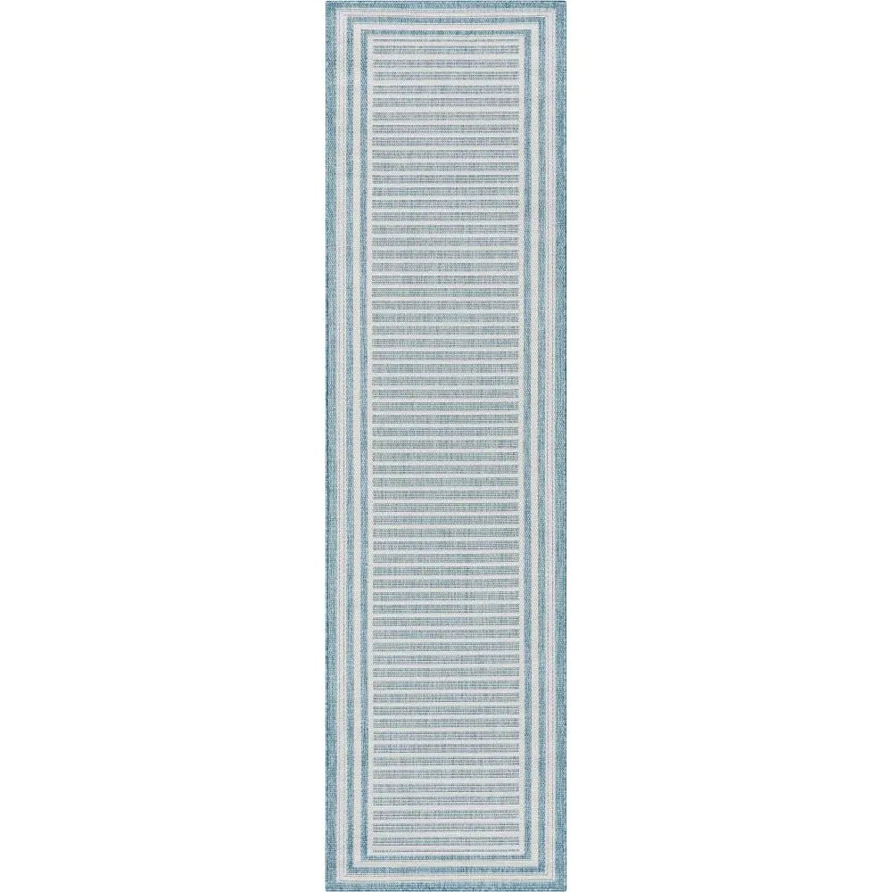 Frankie Modern Stripes Indoor/Outdoor Blue Textured Rug、mySite、gigharbornorthrealestate