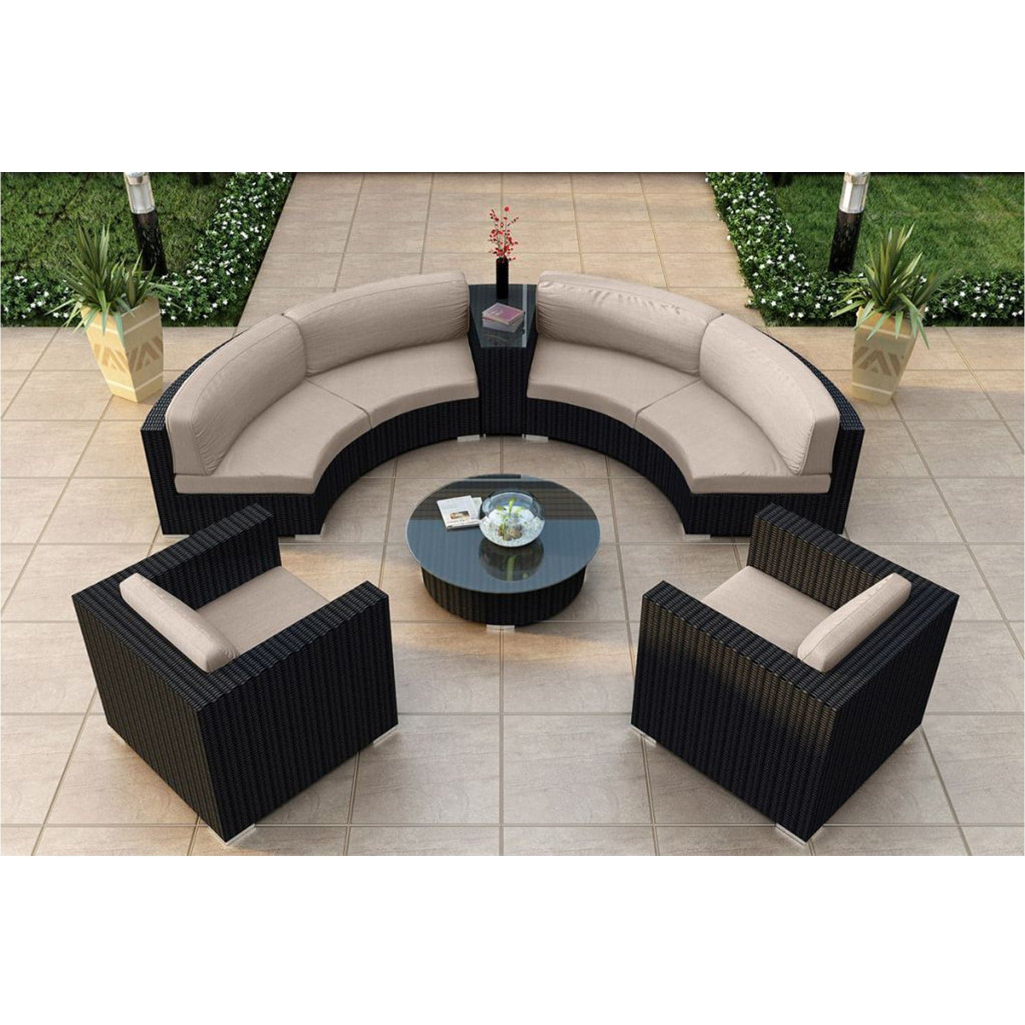 Urbana 6 Piece Curve Sectional Set、mySite、neckold
