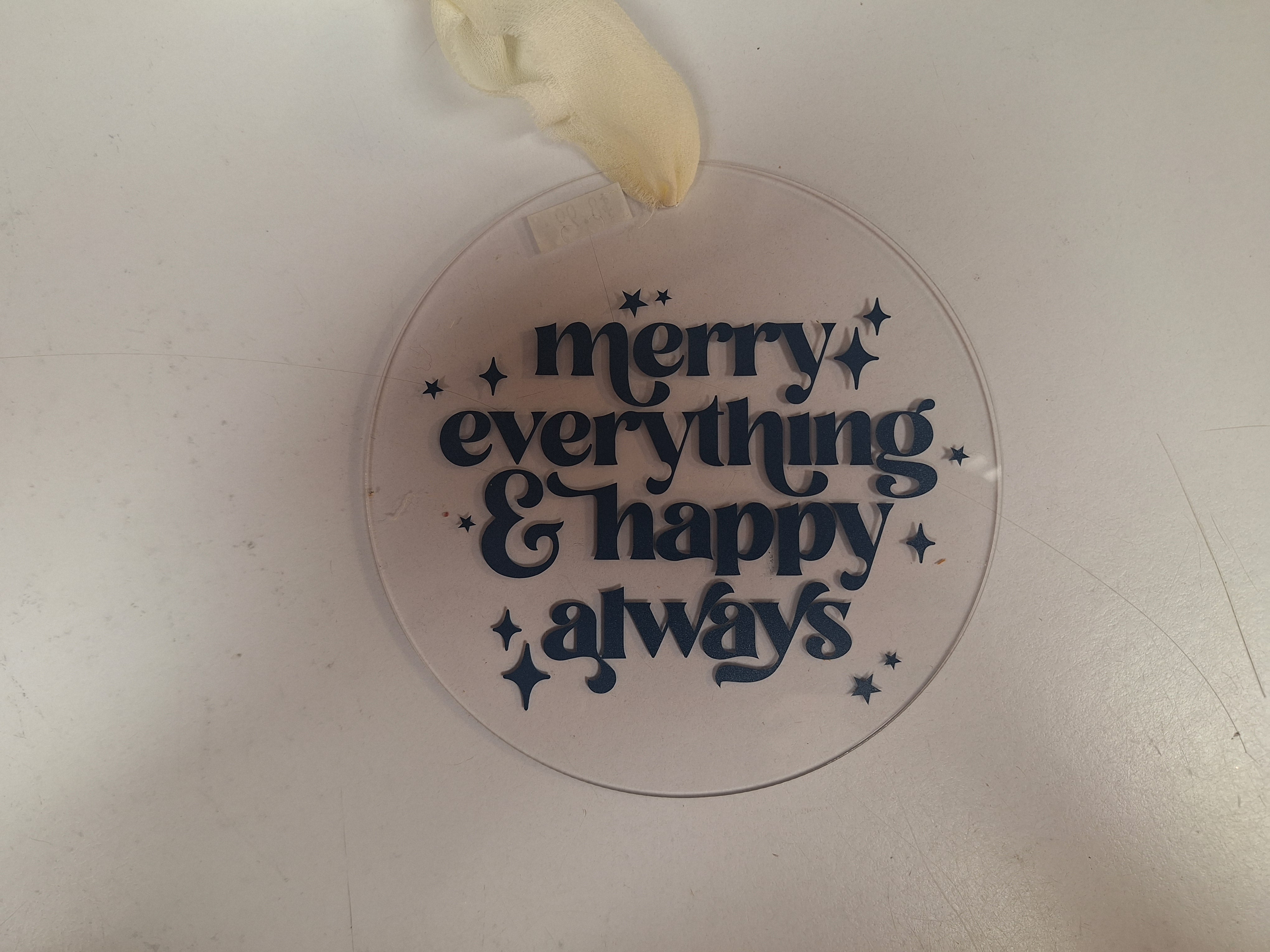 Acrylic Ornament - Everything Merry、mySite、garagedoors4me