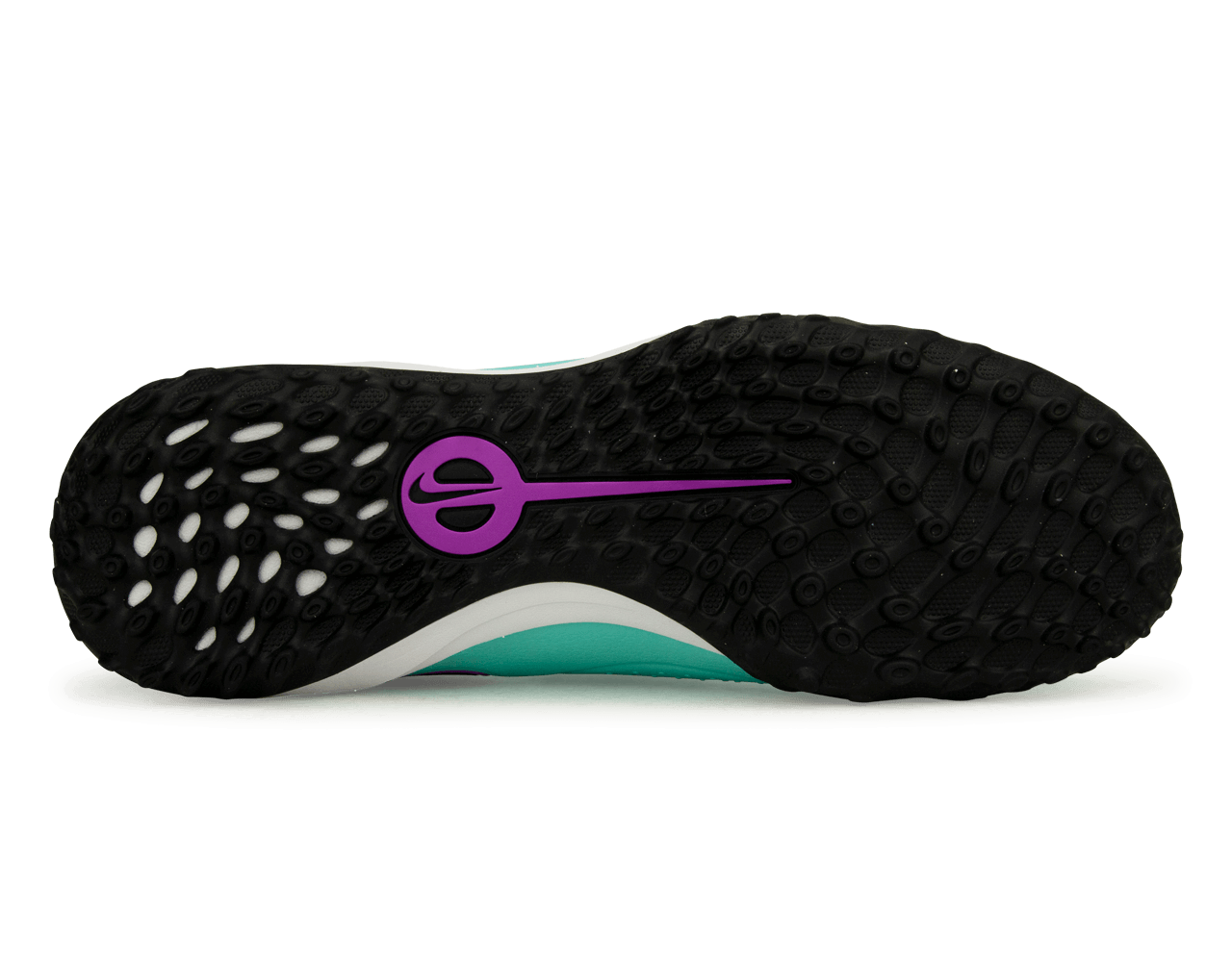 Nike Men's Tiempo Legend 10 Pro TF Turquoise/Black/Purple、mySite、noshort