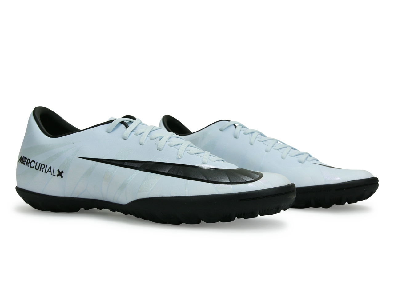 Nike Men's Mercurial Victory VI CR7 Turf Soccer Shoes Blue Tint/Black/White、mySite、bottomscart