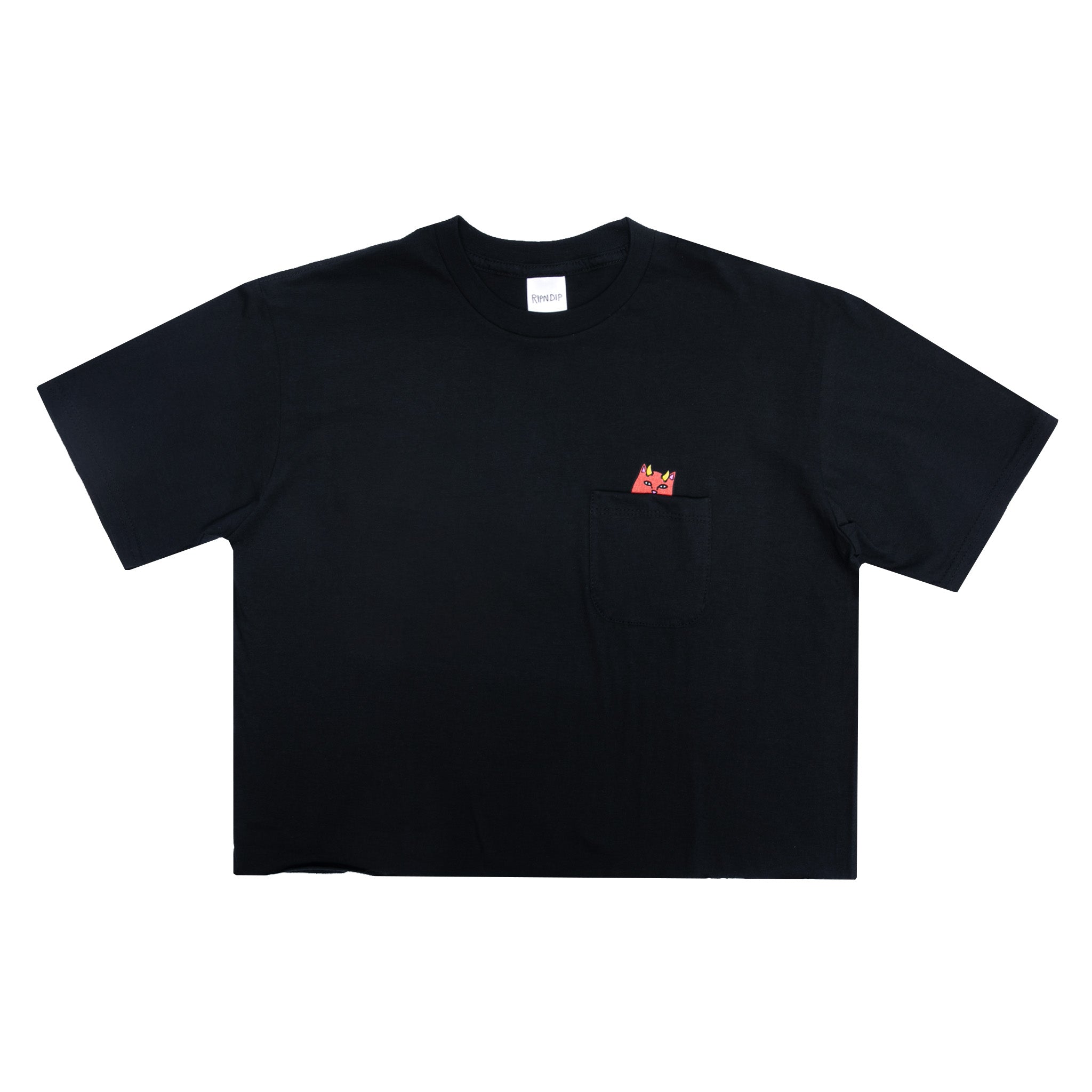  Lord Devil Pocket Crop Tee (Black)、mySite、merchandisen