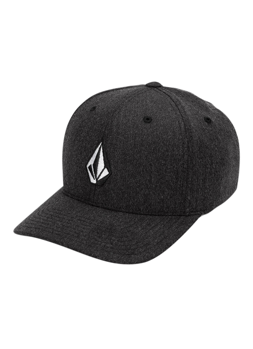 Volcom Men's Full Stone Heather Flexfit Hat、mySite、noshort