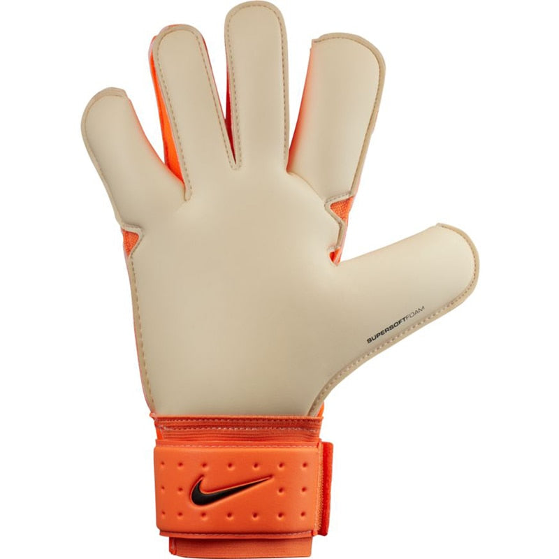 Nike Men's Goalkeeper Grip 3 Gloves Total Orange/Hyper Crimson/White、mySite、noshort