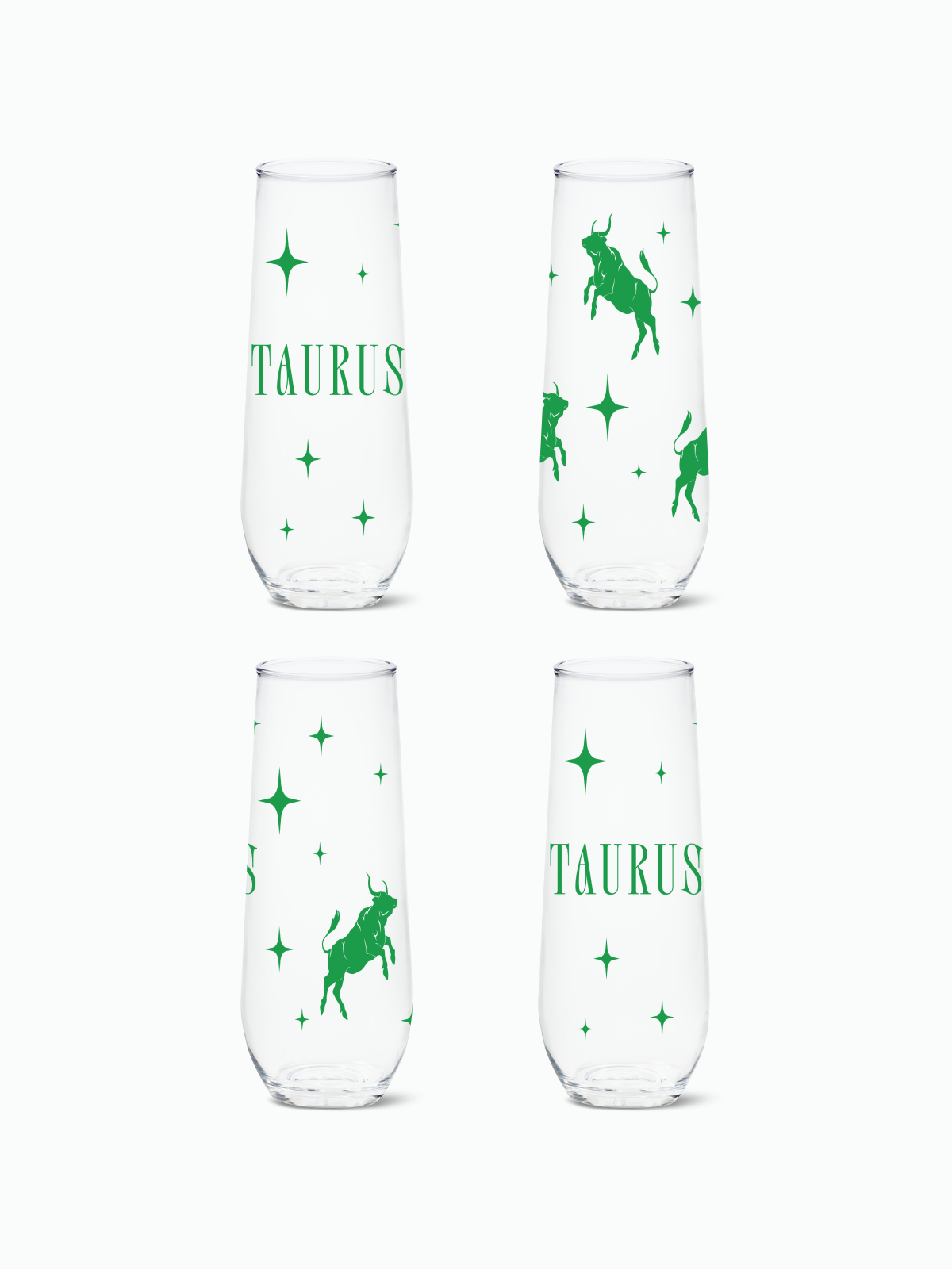Taurus 2.0 - RESERVE 9oz Stemless Champagne Tritan Copolyester Glass、mySite、camillekostekn