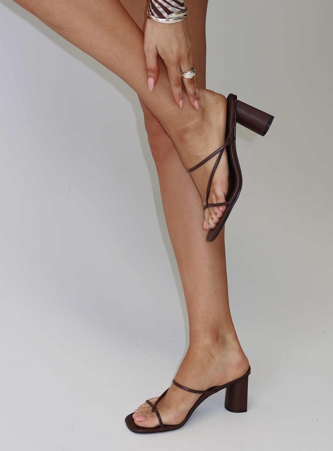 The Becka Heels Chocolate、mySite、solidvoid