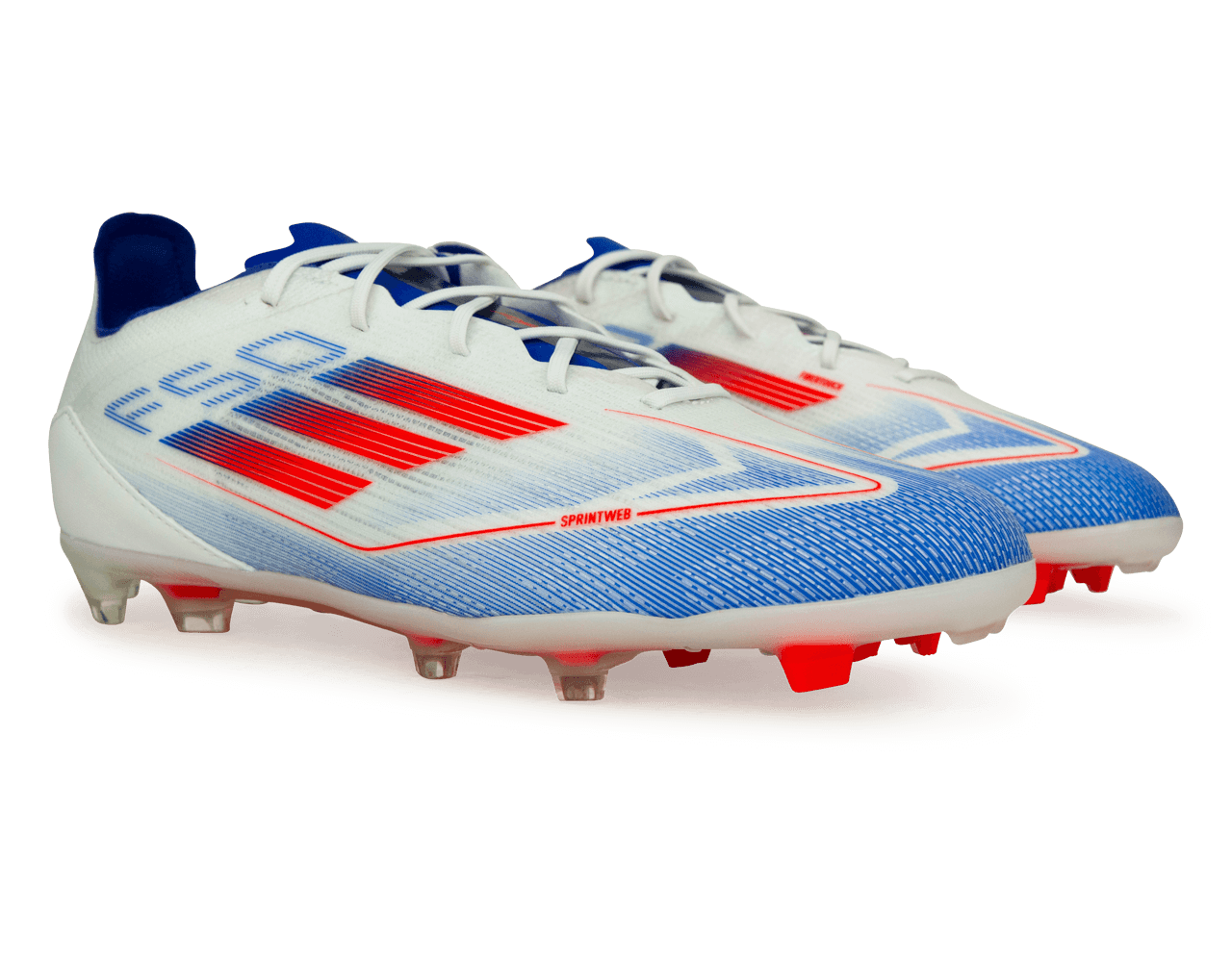 adidas Kids F50 Pro FG White/Lucid Blue、mySite、bottomscart