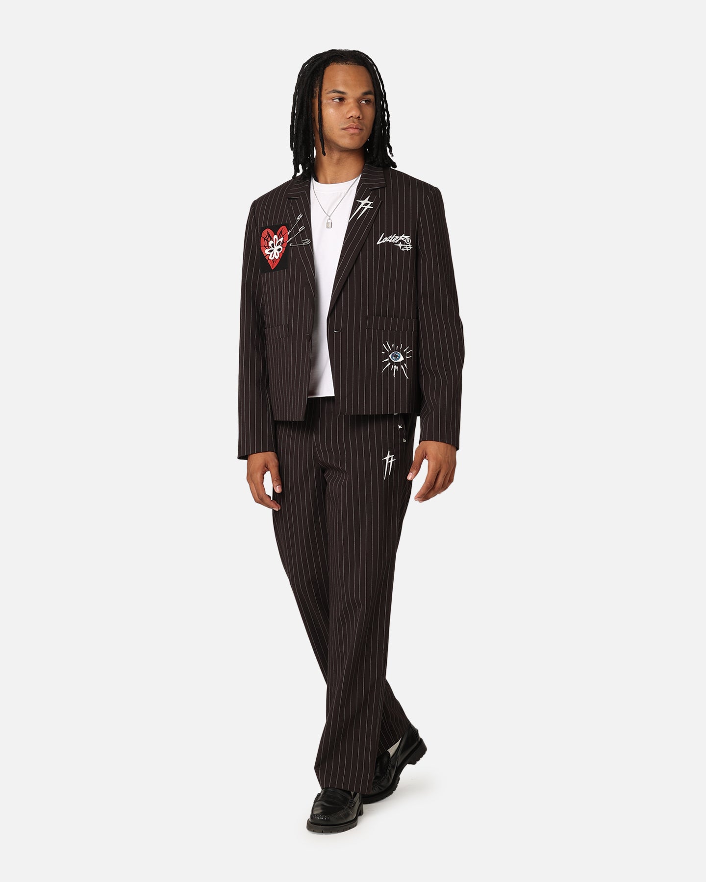 Loiter Heartache Trouser Pinstripe、mySite、zt4zffjzw