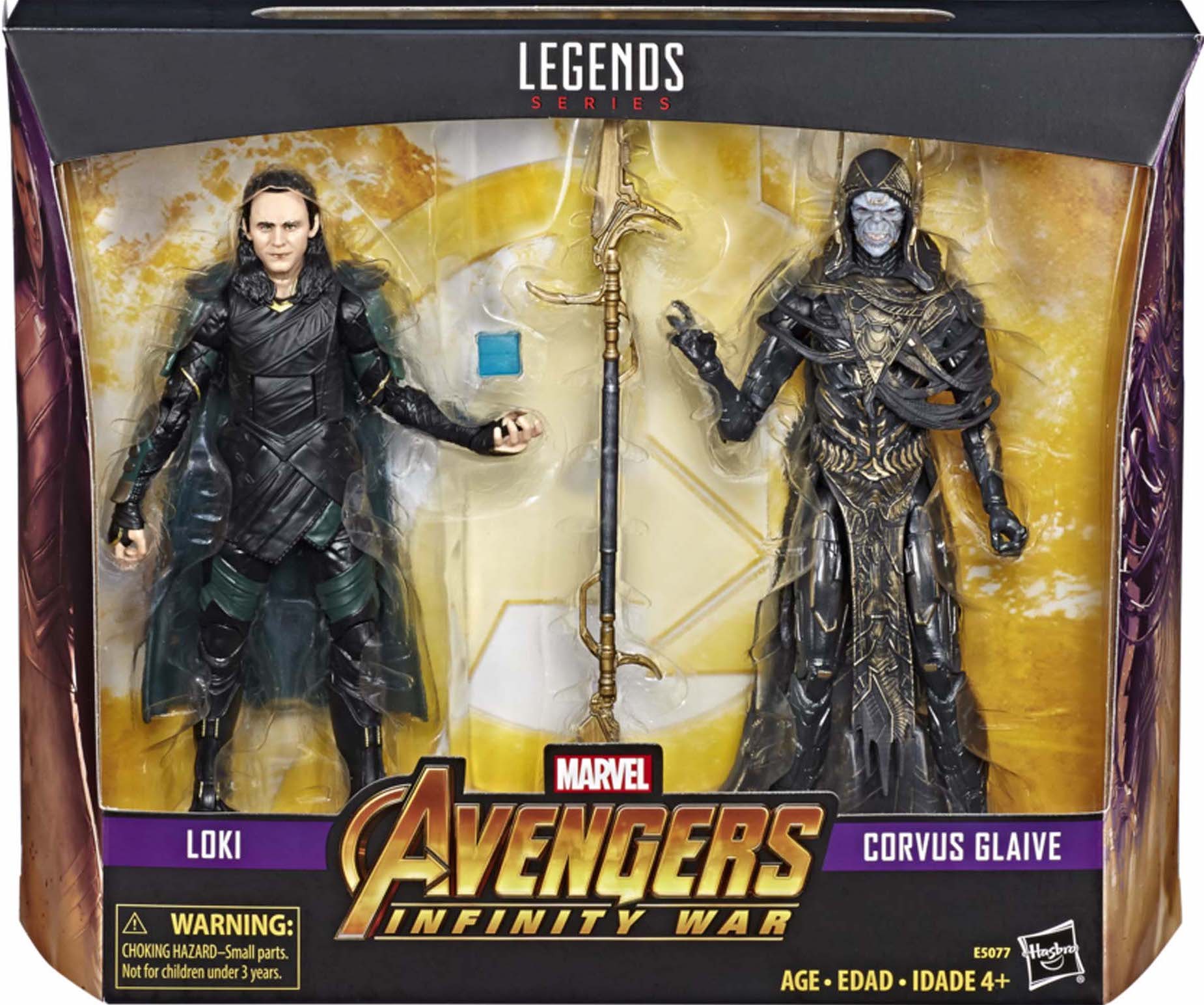Marvel Legends Series Loki & Corvus Glaive  Exclusive 、mySite、hgirdovlk