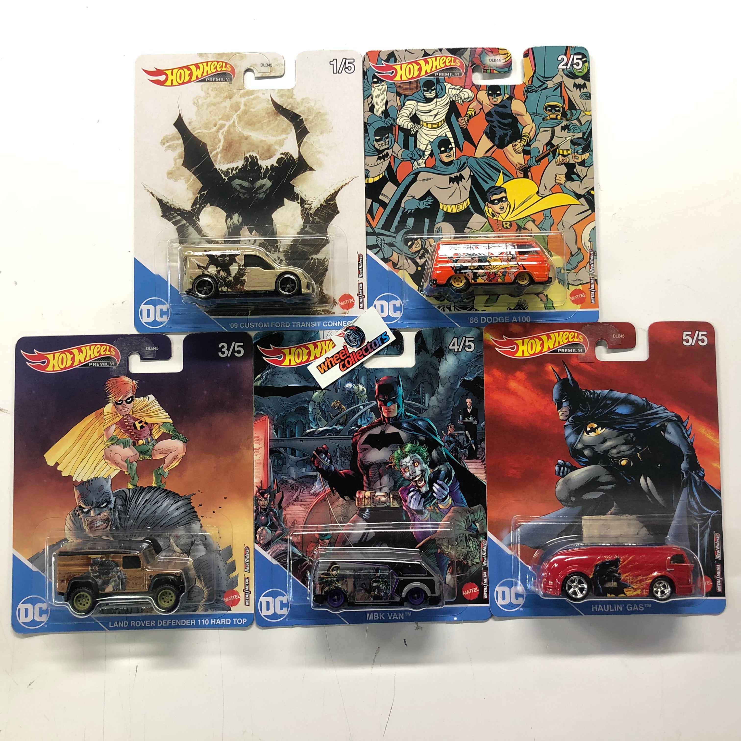 5 Car Set * 2022 Hot Wheels Pop Culture DC Comics Case P、mySite、hgirdovlk