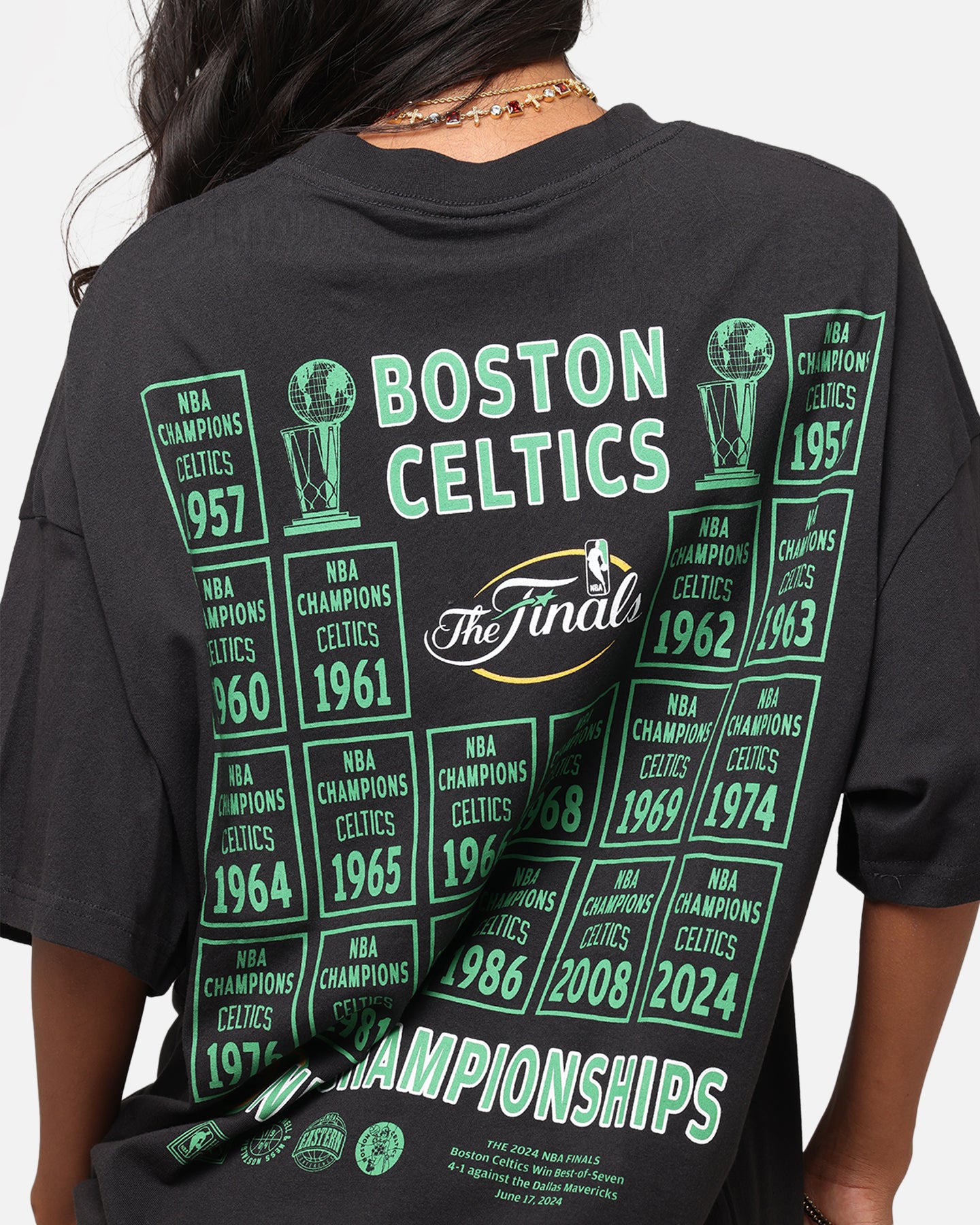 Mitchell & Ness Boston Celtics Champions Report Champ Pack T-Shirt Faded Black、mySite、zt4zffjzw